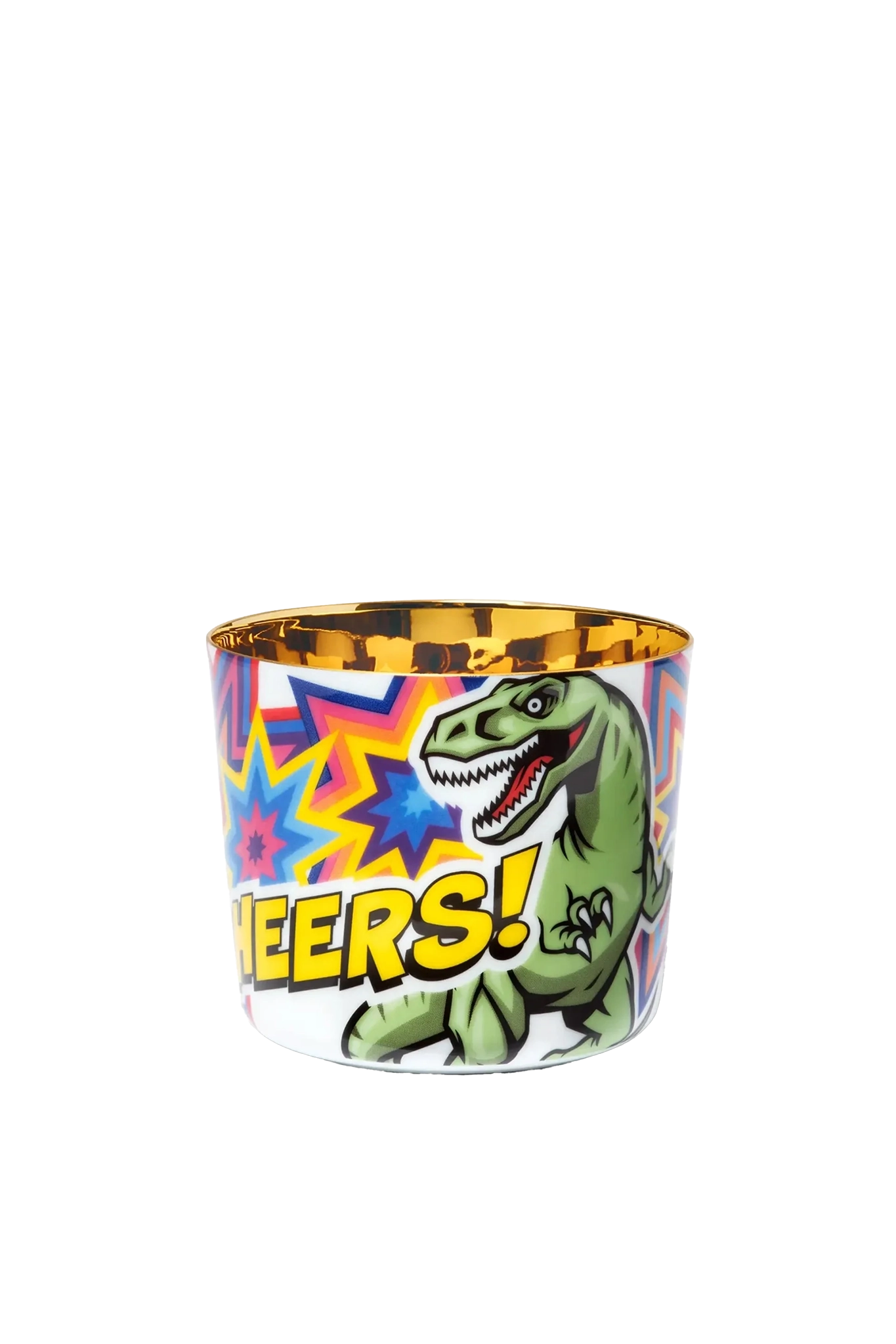 Champagner Becher Rumble Rex