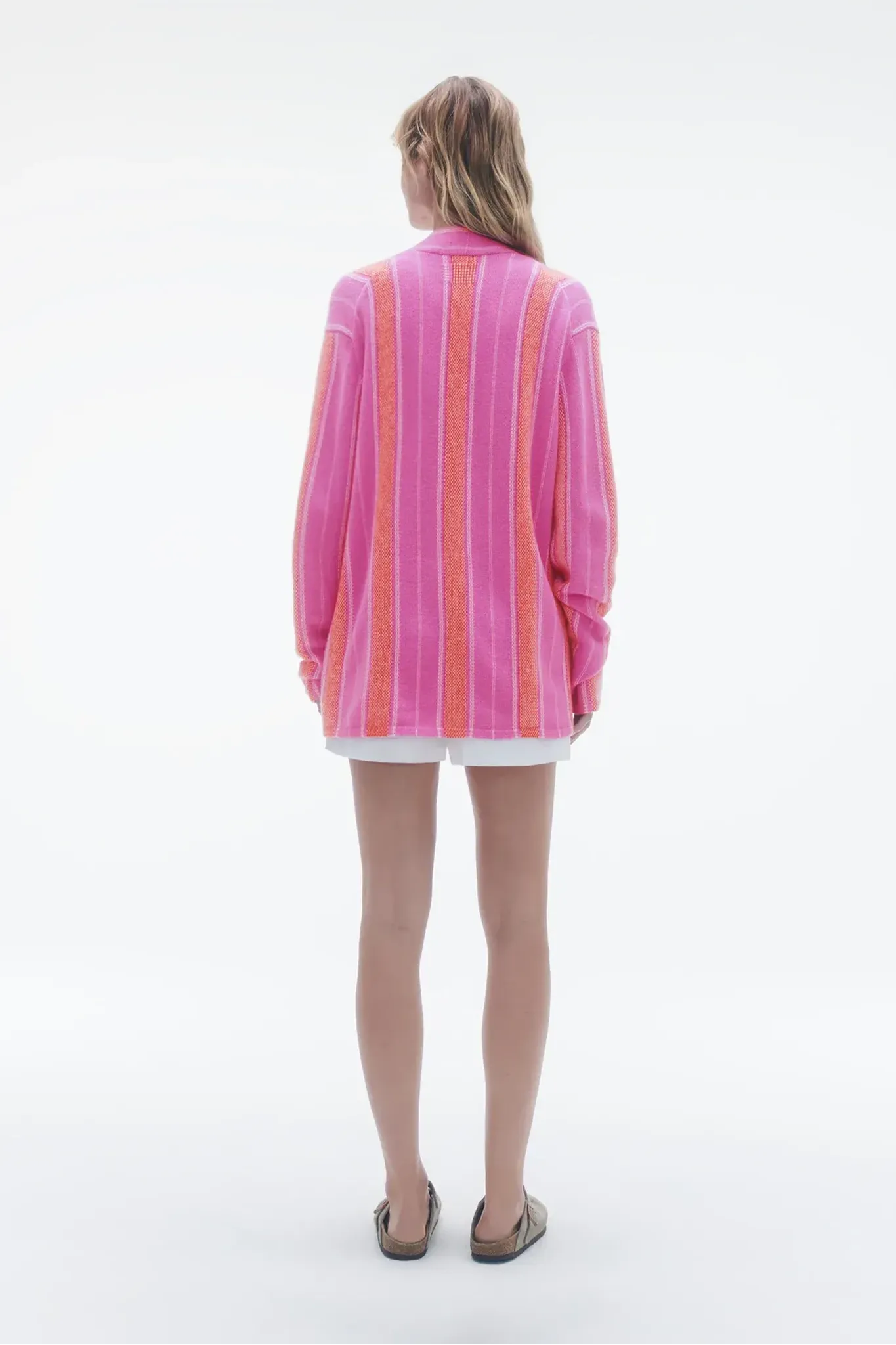 Strickjacke Baja Everywear in Fuchsia