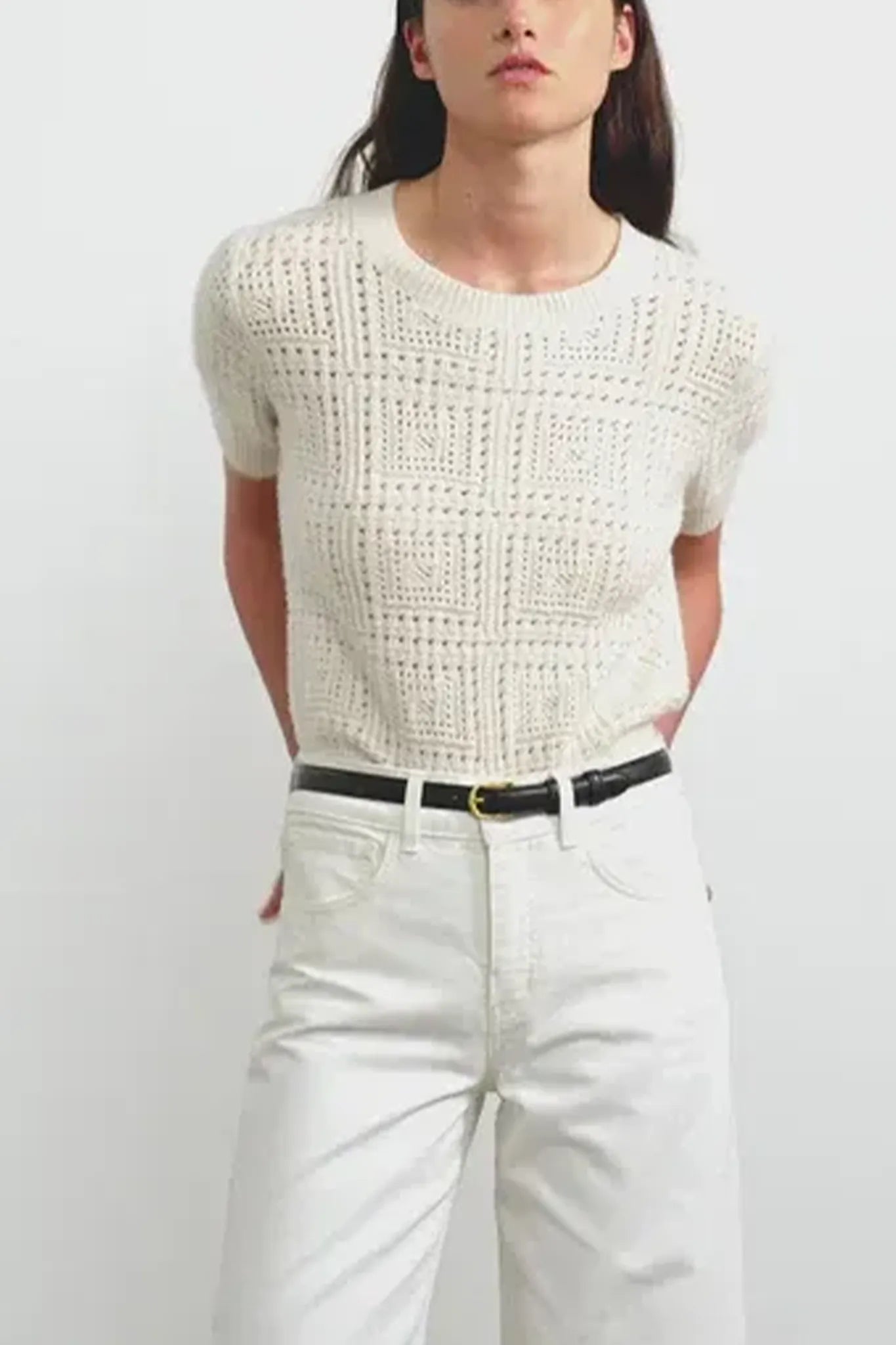 Cashmere Sweater Elysia in Ivory