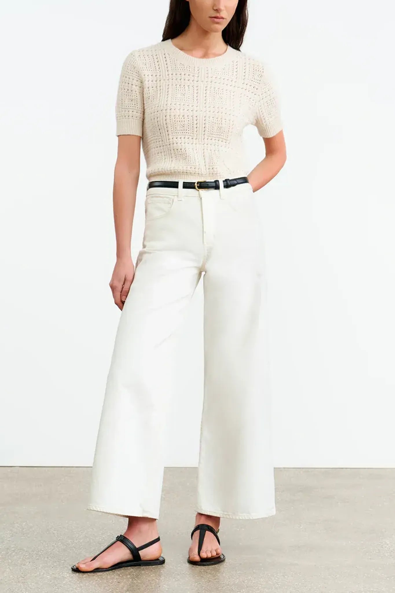 Cashmere Sweater Elysia in Ivory
