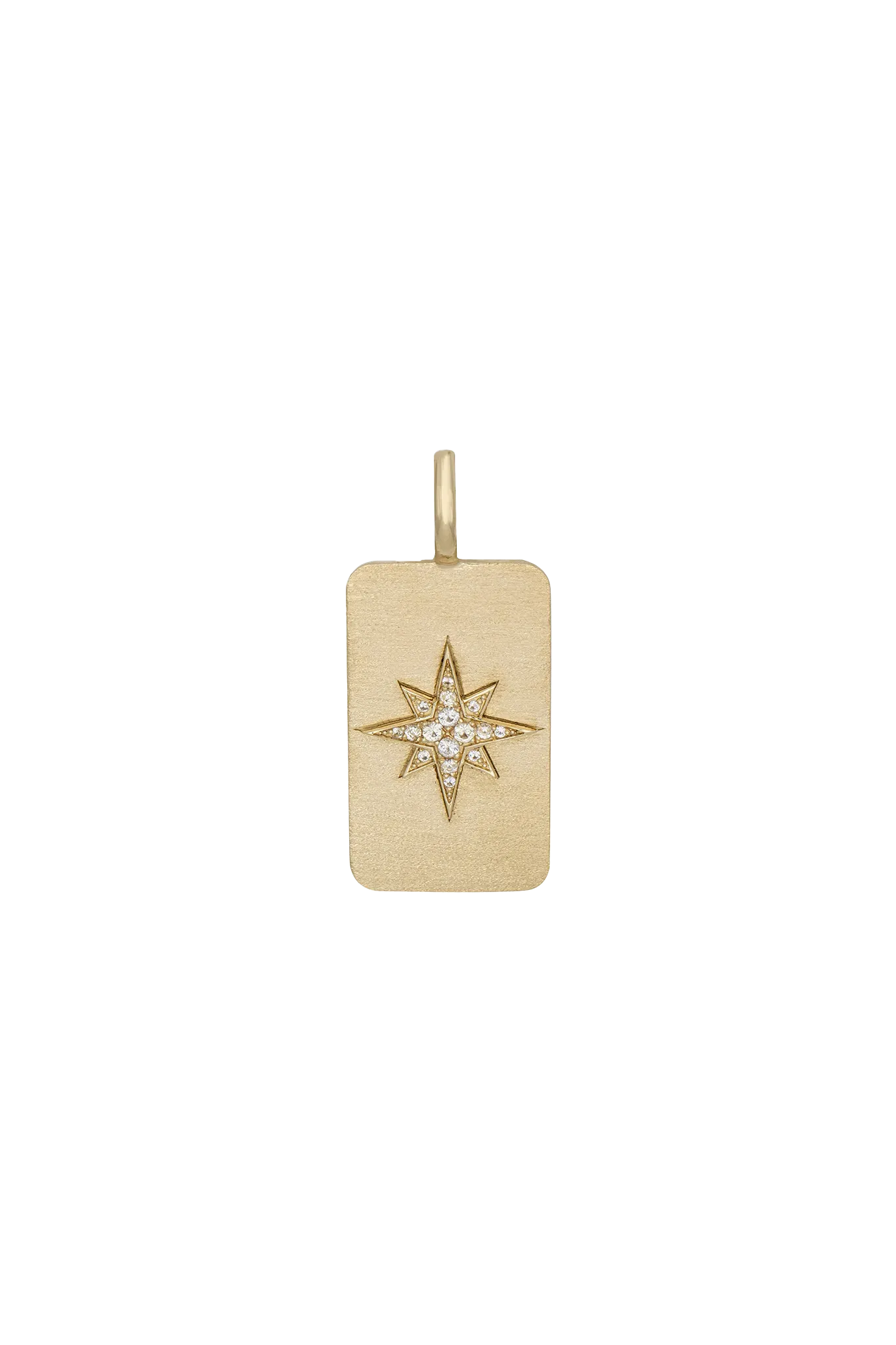 Amulett Plaque Constellation 14 K Gold