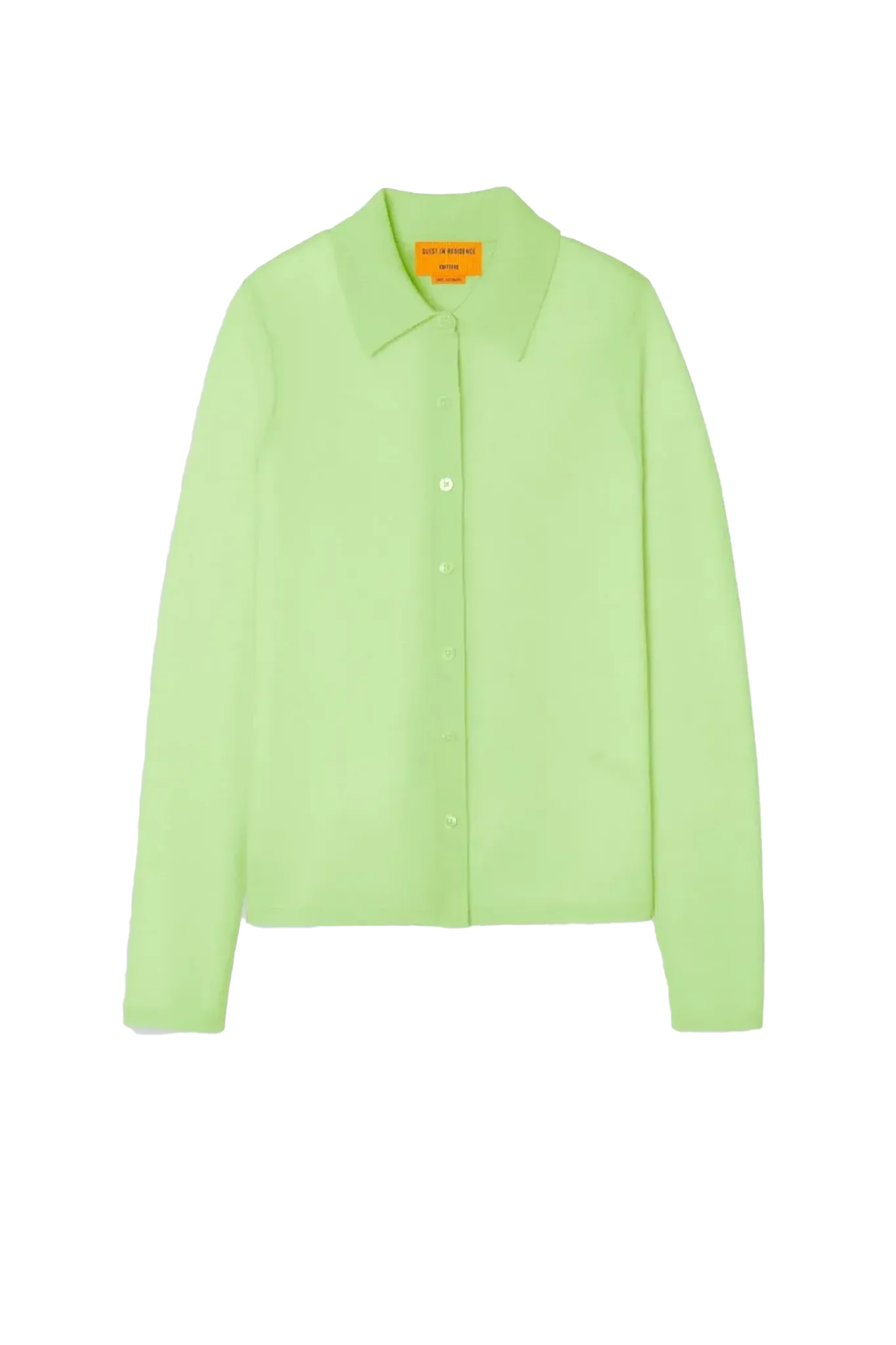 Cashmere Shirt Elle in Mint