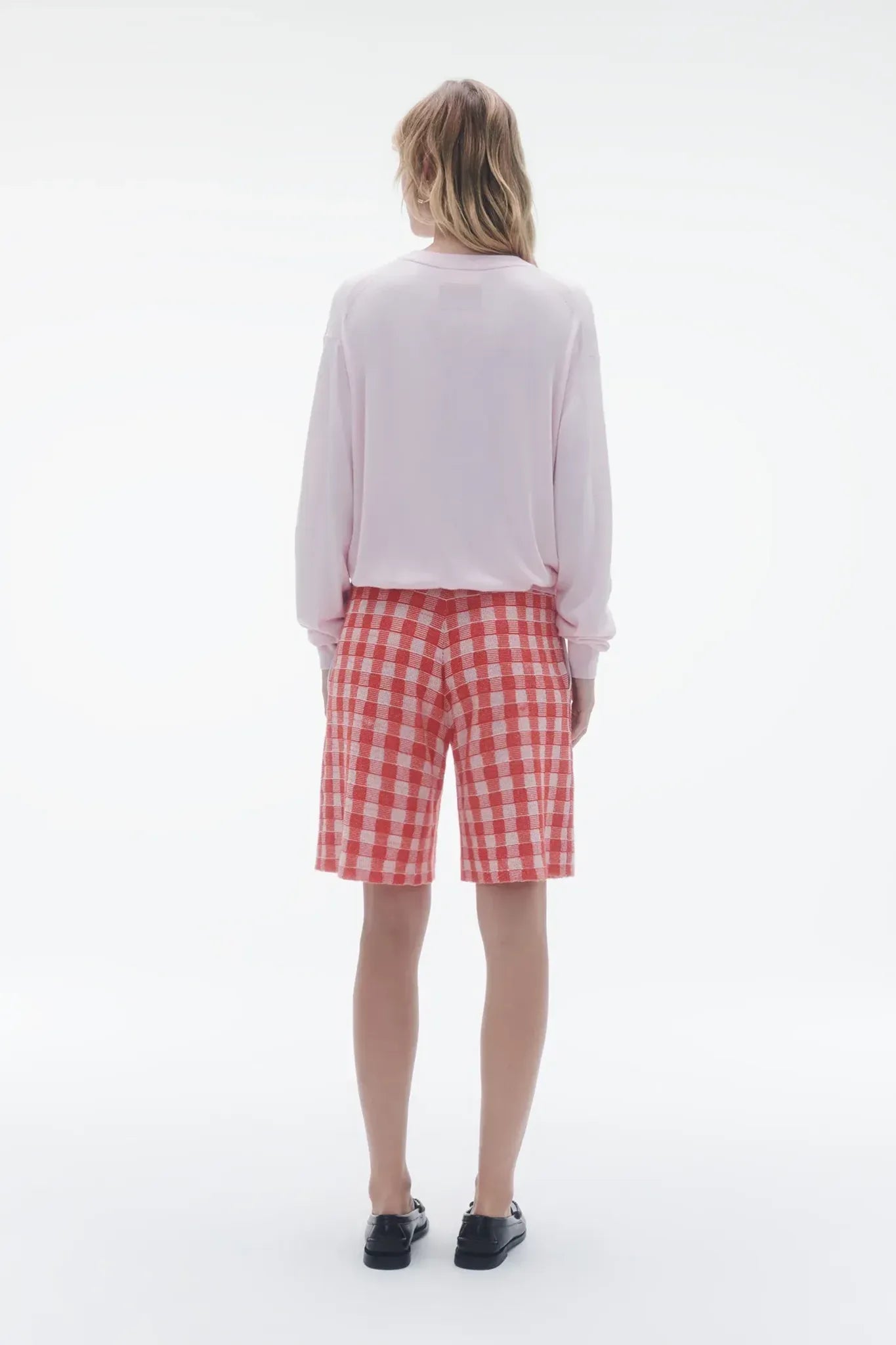 Pullover The V in Powder Pink