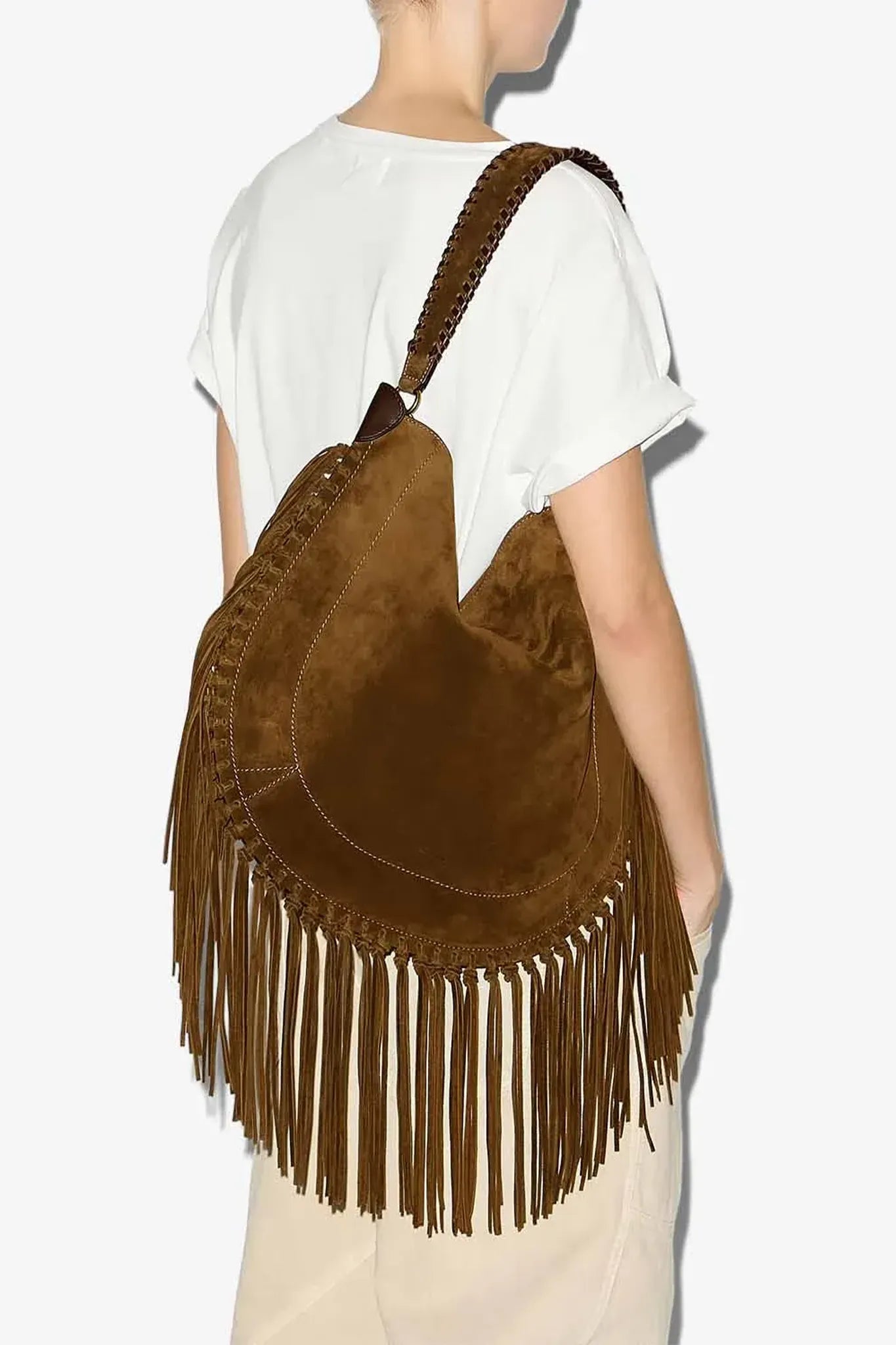 Tasche Oskan Hobo Soft in Bronze