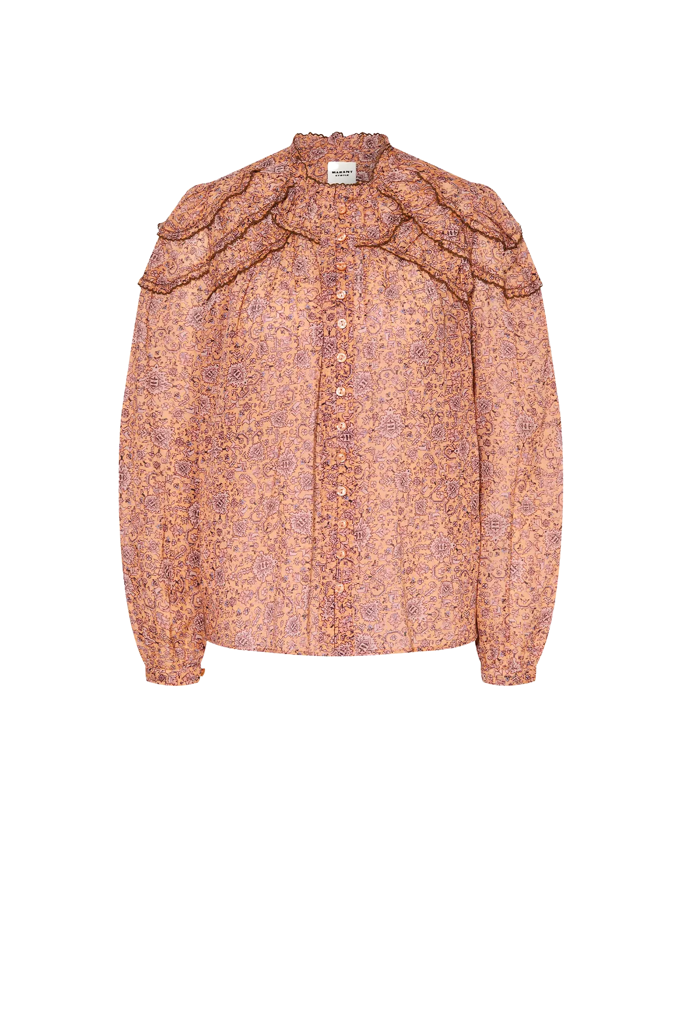 Bluse Christa in Rust