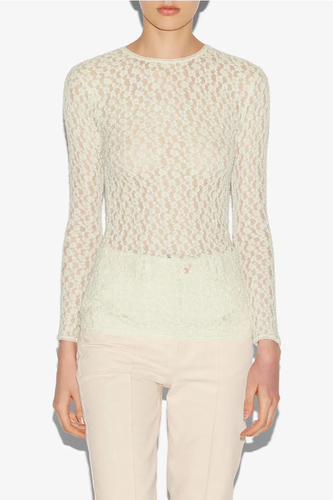 T-Shirt Gaelle in Ecru