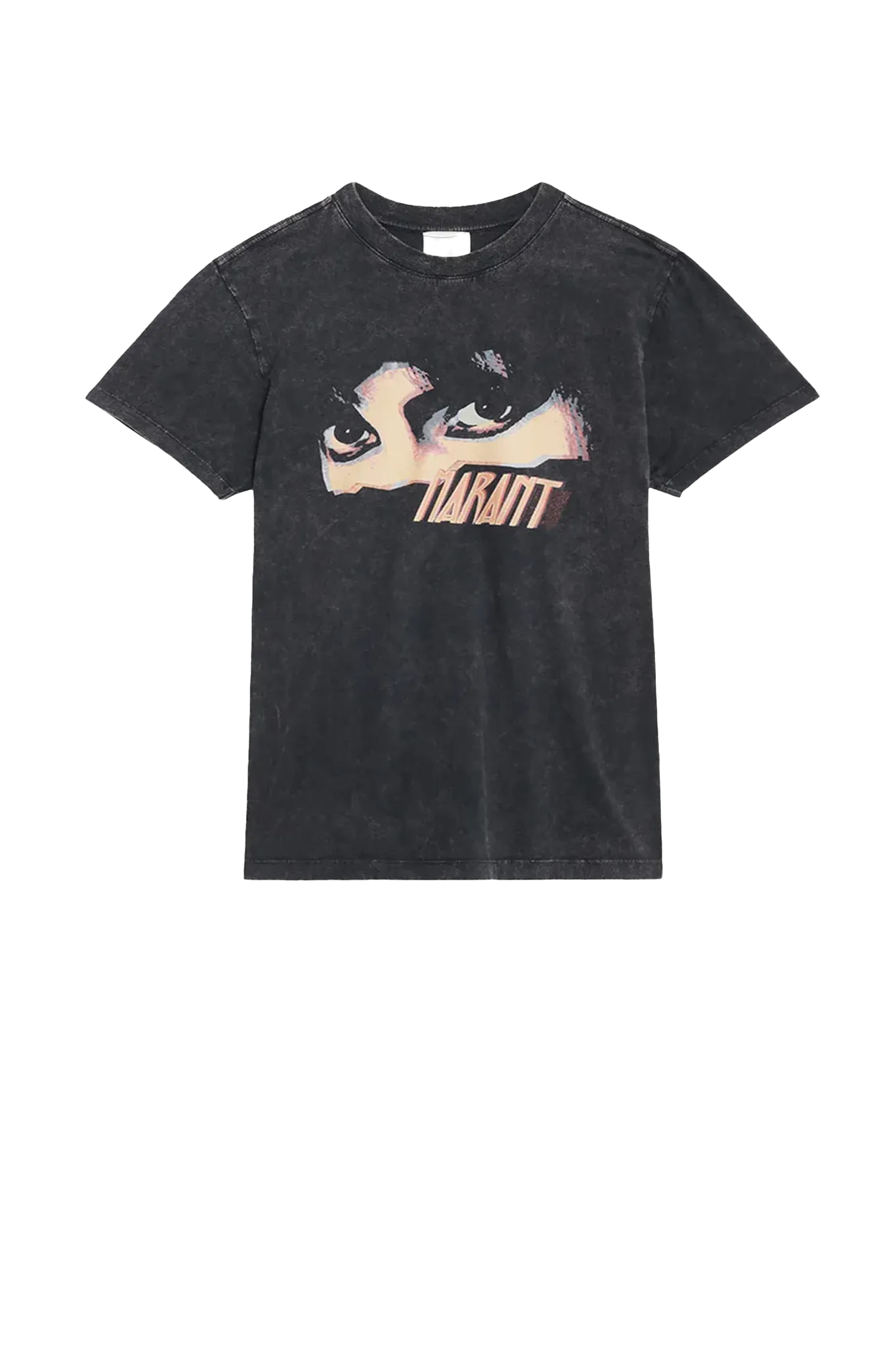 T-Shirt Zoeline in Faded Black