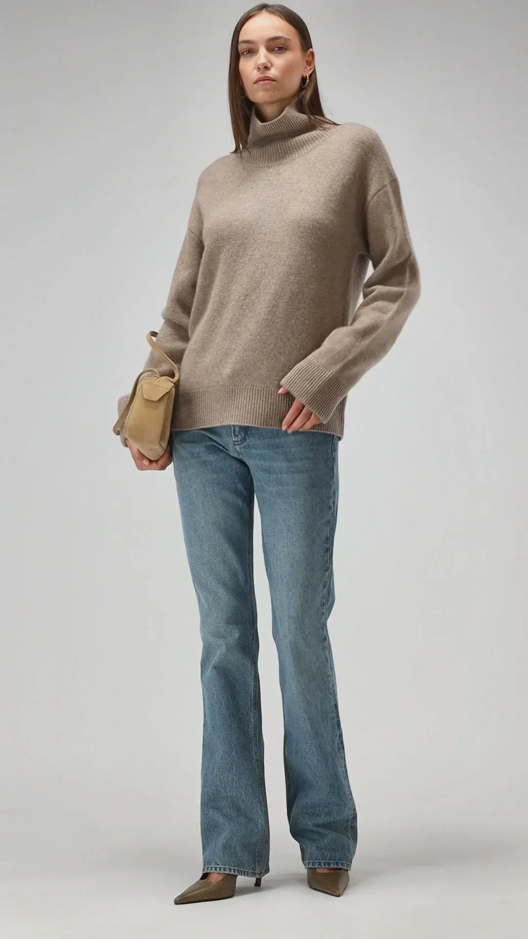 Pullover Jardin Next in Warm Taupe