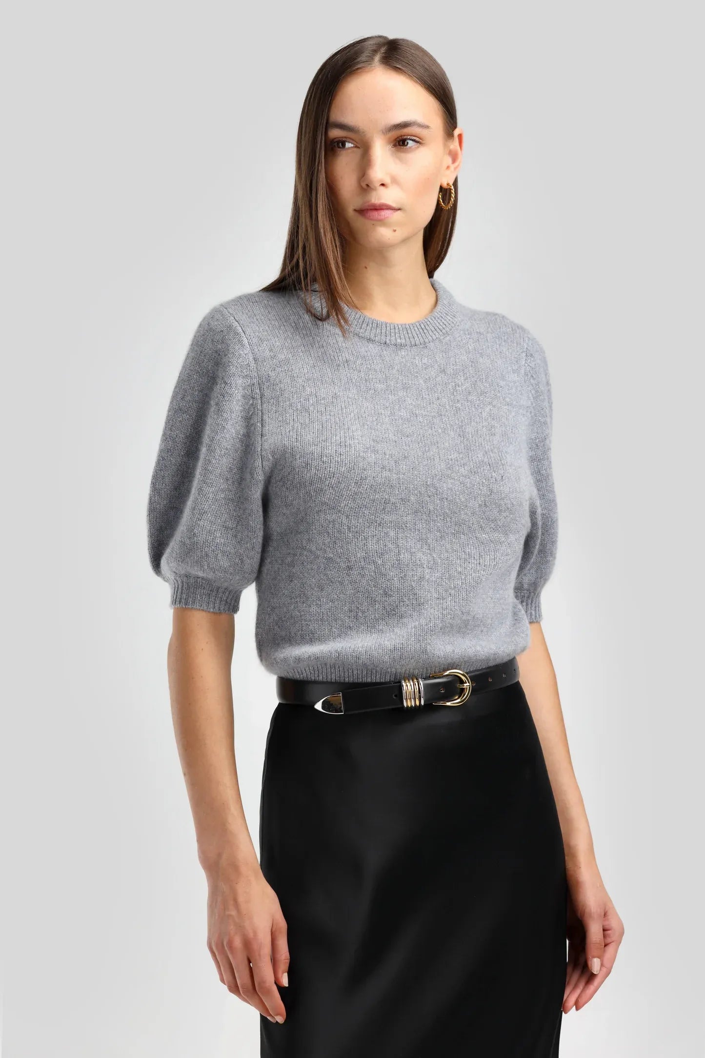 Pullover Poupette in Silver Grey