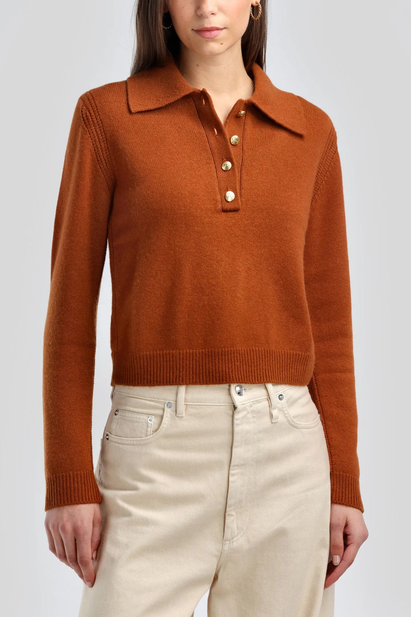 Pullover Celeste in Autumn Leave