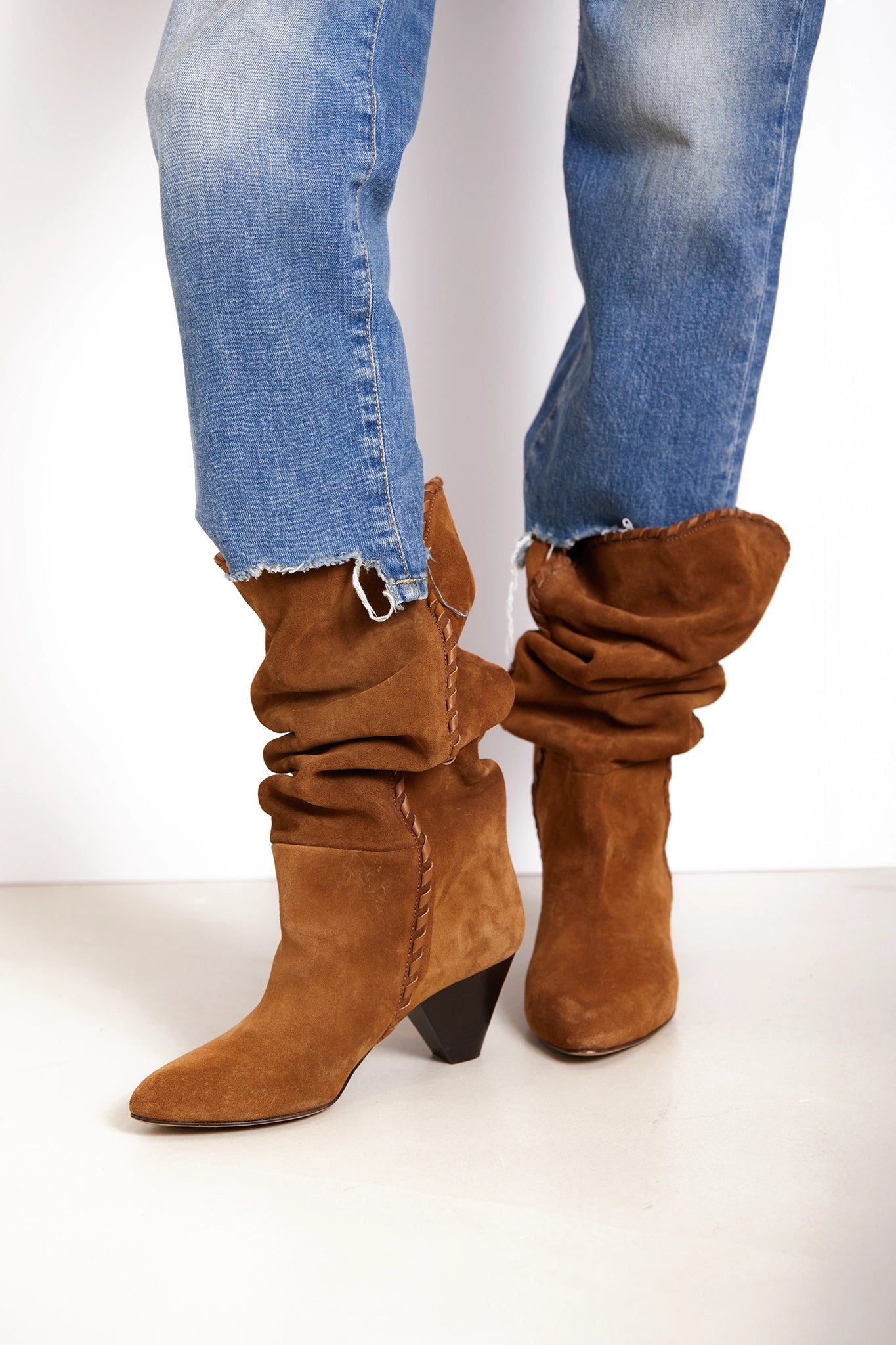Stiefel Luisi in Cognac