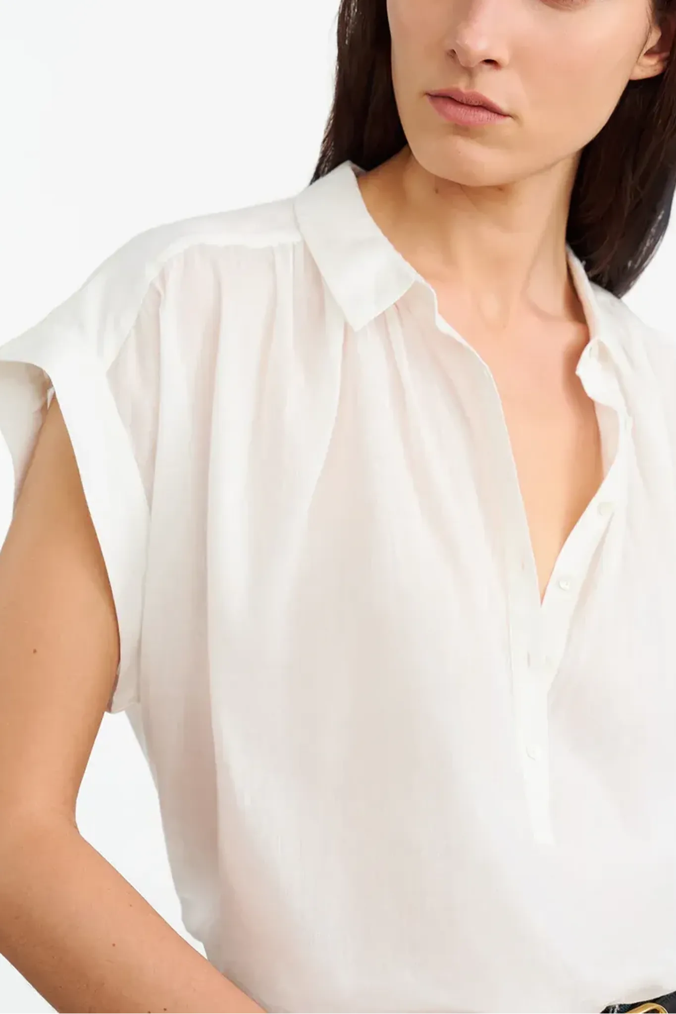 Bluse Normandy in Ivory