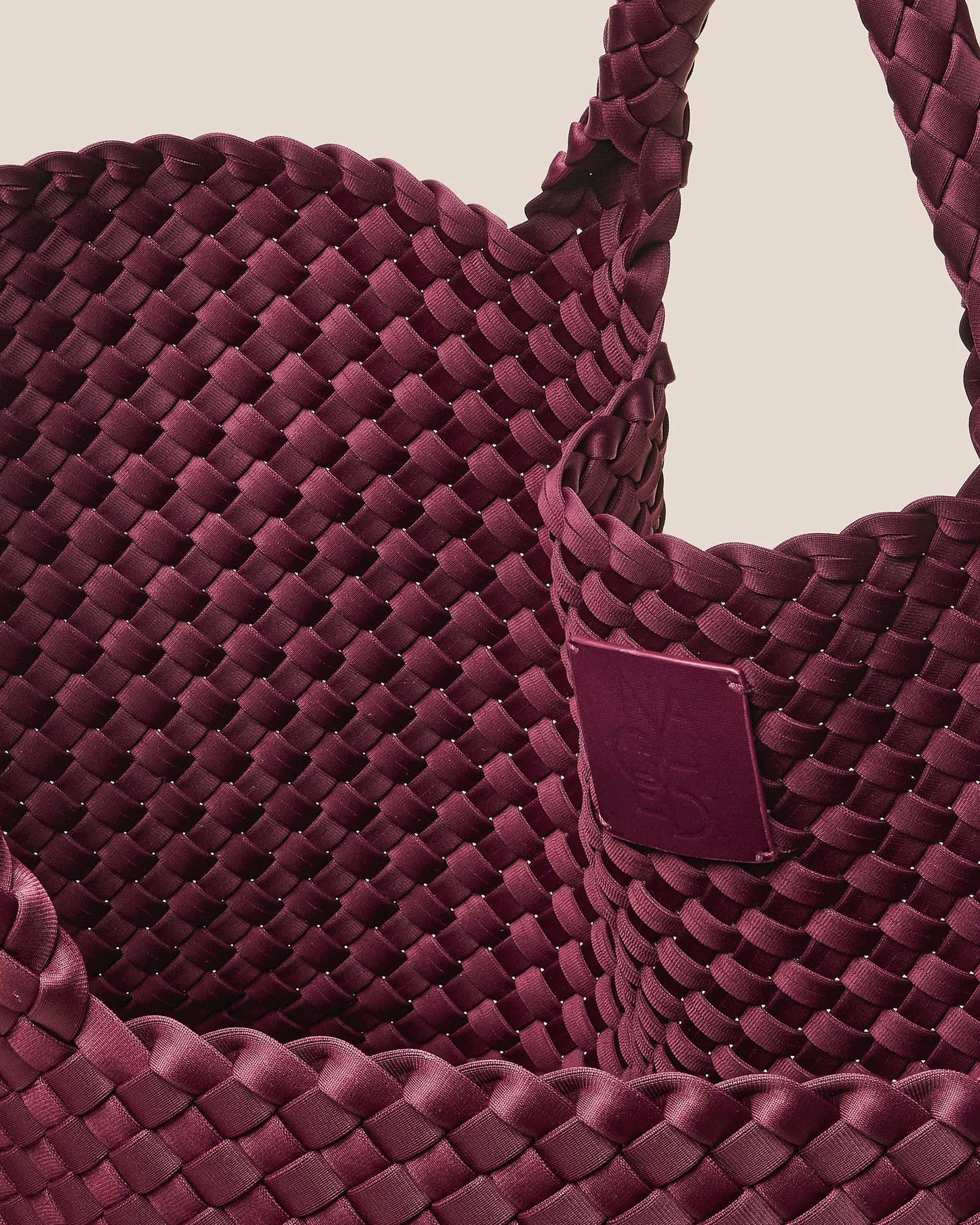 Handtasche St Barths Large Tote in Bordeaux