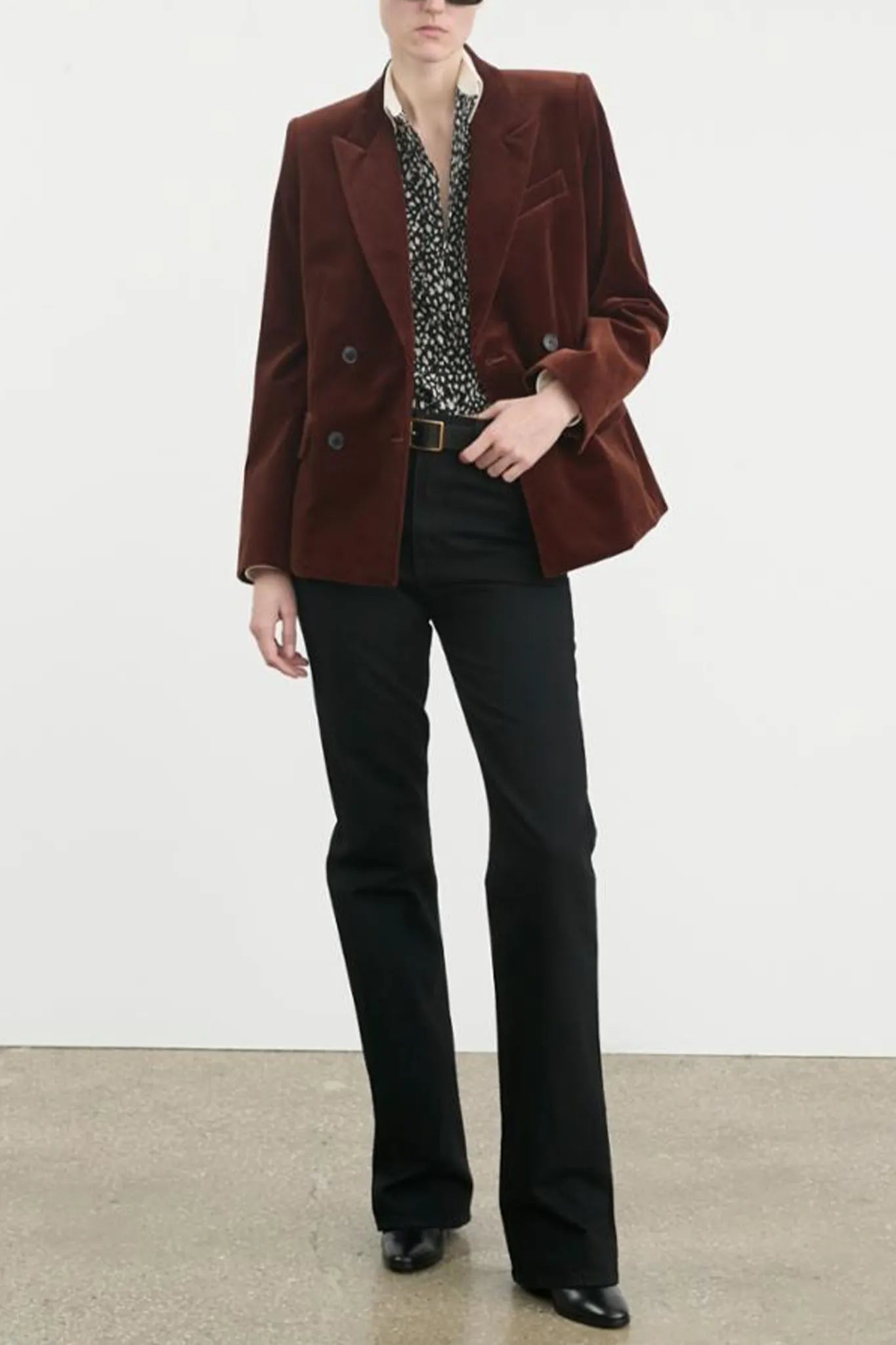 Blazer Veda in Burnt Sienna