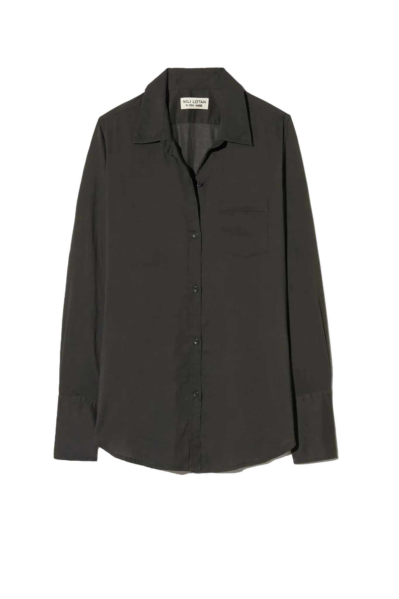 Shirt Cotton Voile NL in Chocolate Brown
