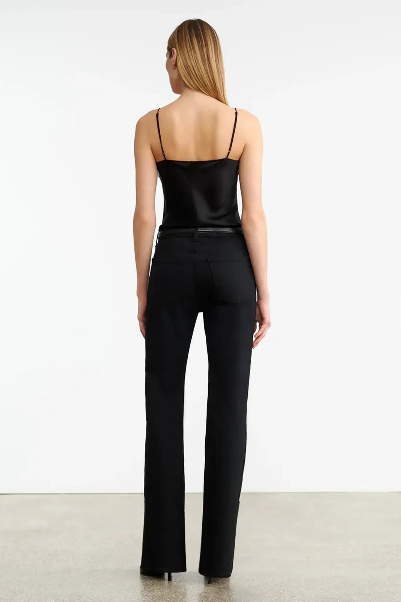 Top Isabella Cami Silk in Black