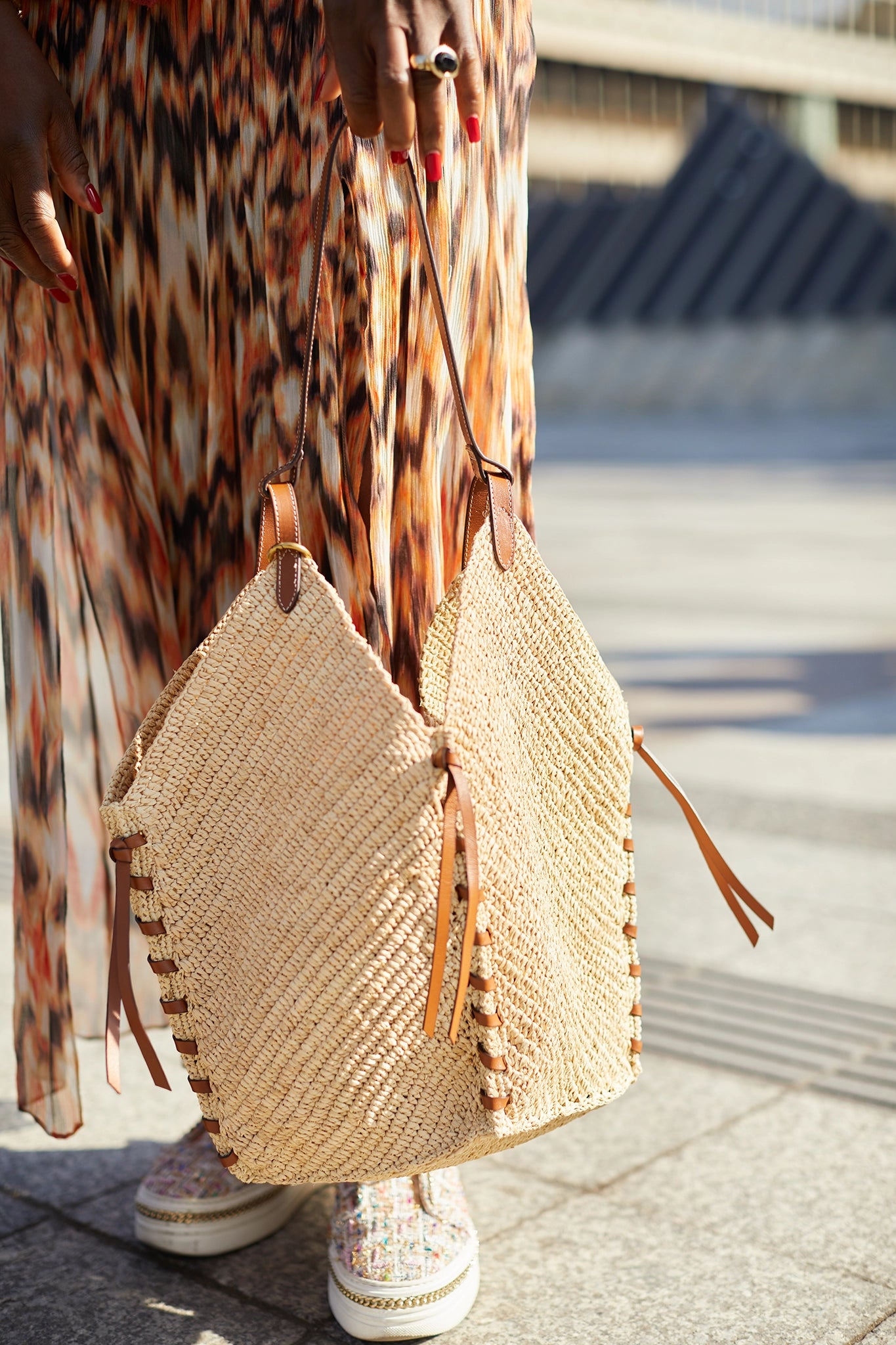 Tasche Tampa in Natural/Cognac