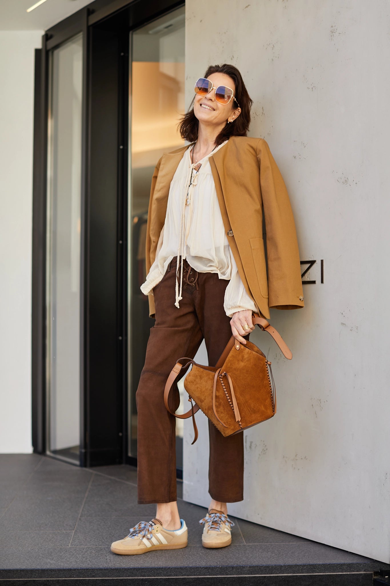 Tasche Tampa Mini in Cognac