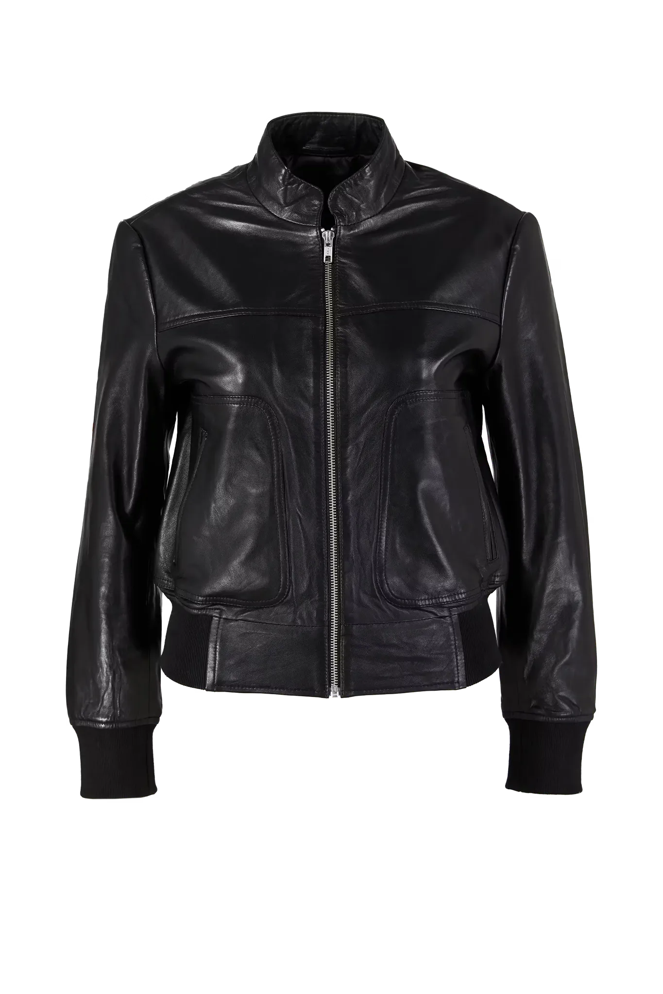 Lederjacke Berlin in Black Leather