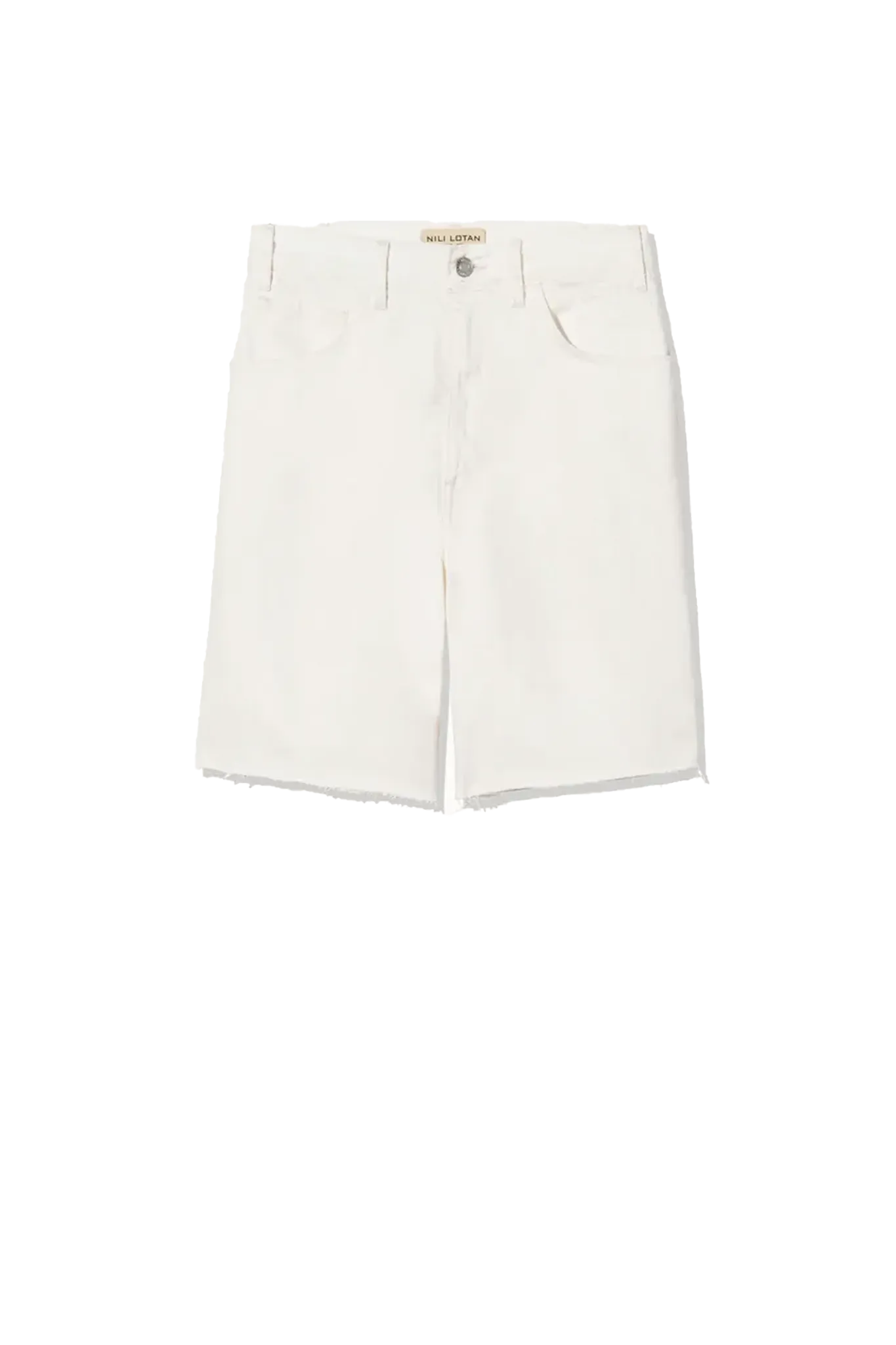 Denim Short Russel in Cream
