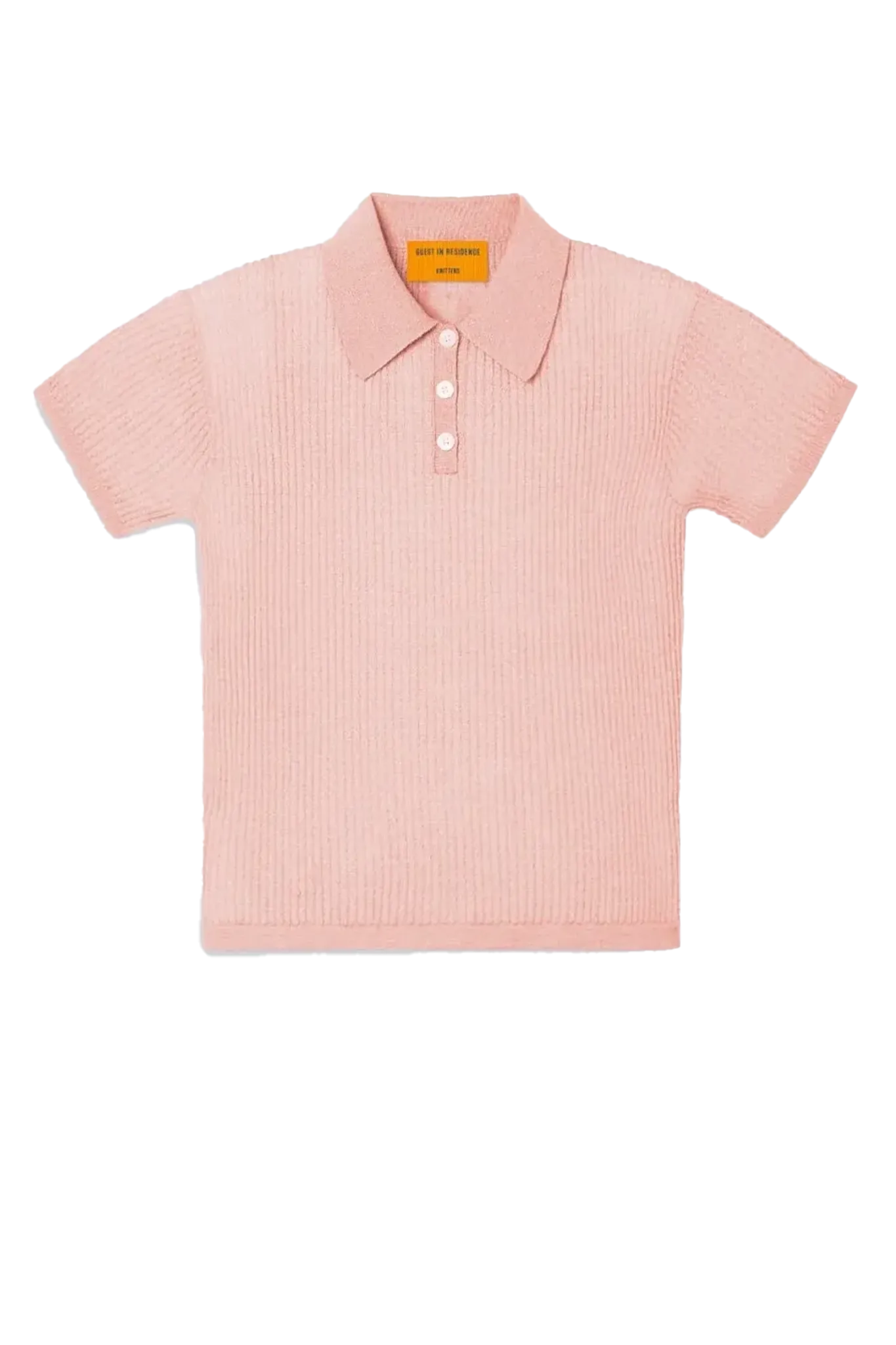 Polo Shrunken Cashmere  in Powder Pink