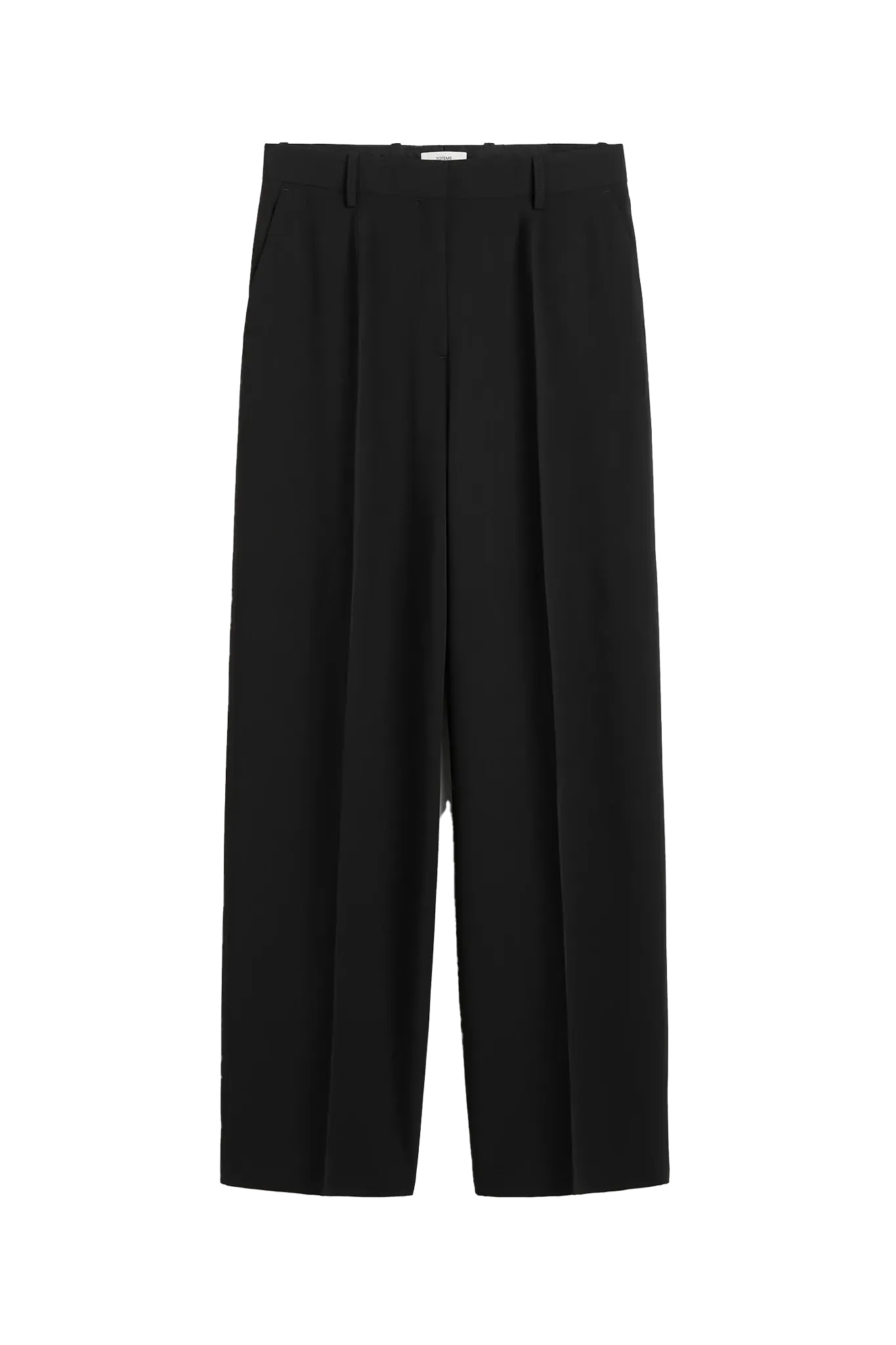 Hose Wide Fluid in Black