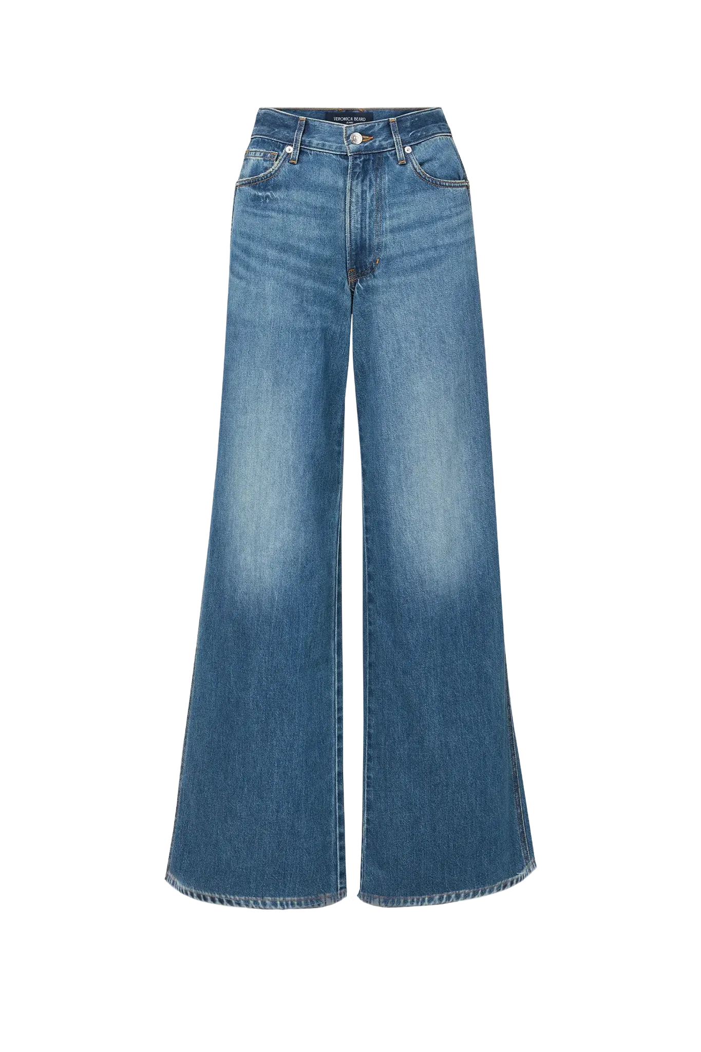 Jeans Kasey Mid Rise Wide Leg in City Stroll