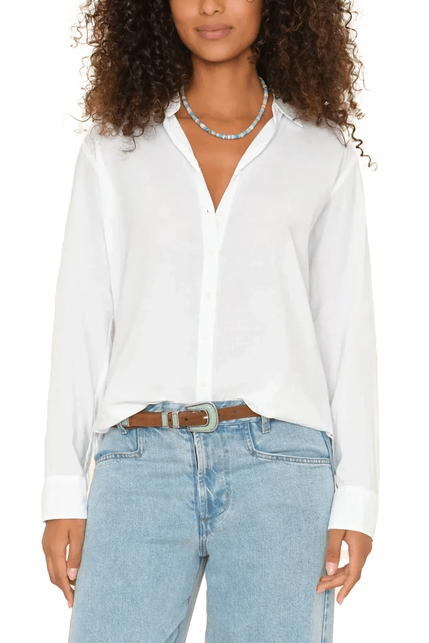 Bluse Weiß XIRENA für Damen