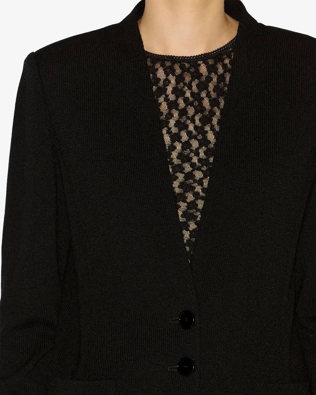 Strick Blazer Olivia in Black