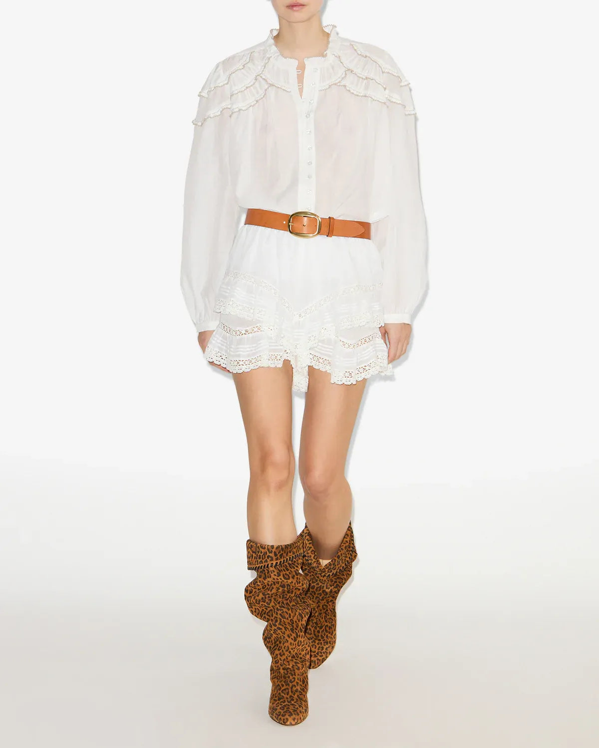 Bluse Christa in White