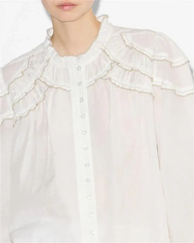 Bluse Christa in White