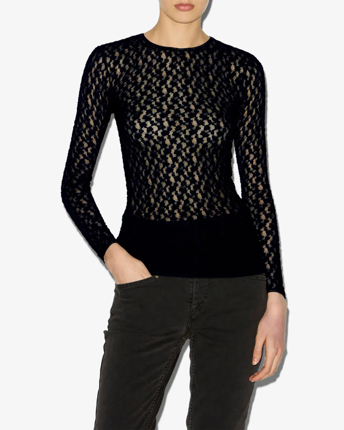 T-Shirt Gaelle in Black