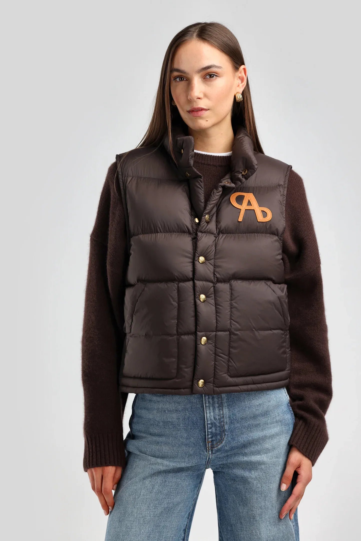 Weste Saint Honore in Brown