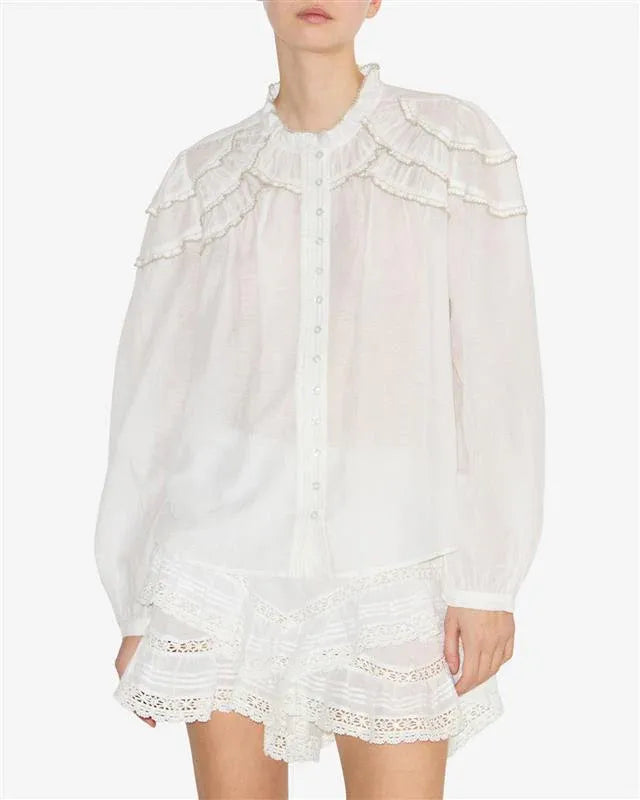 Bluse Christa in White