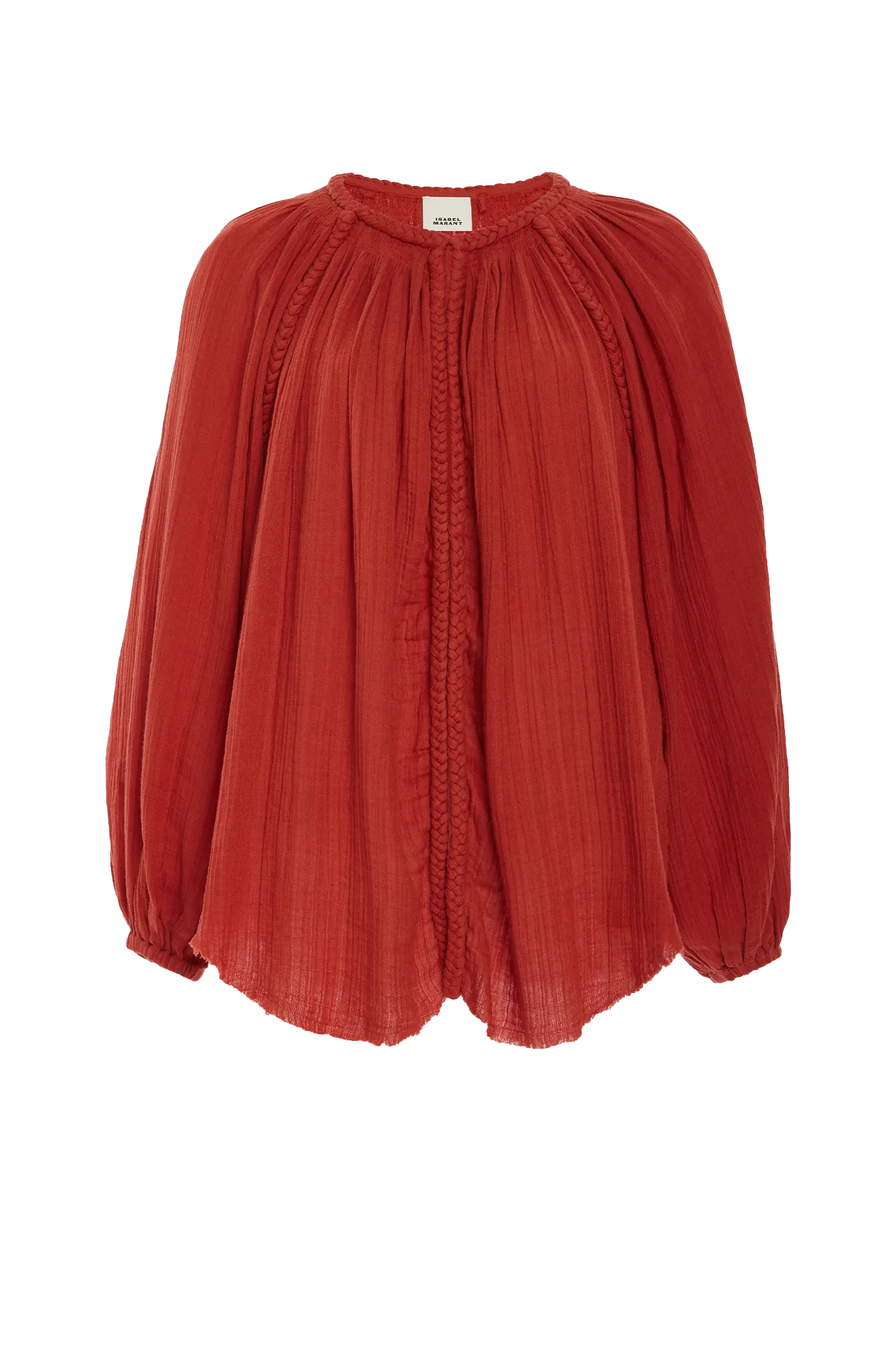 Bluse Jenna in Burnt Orange
