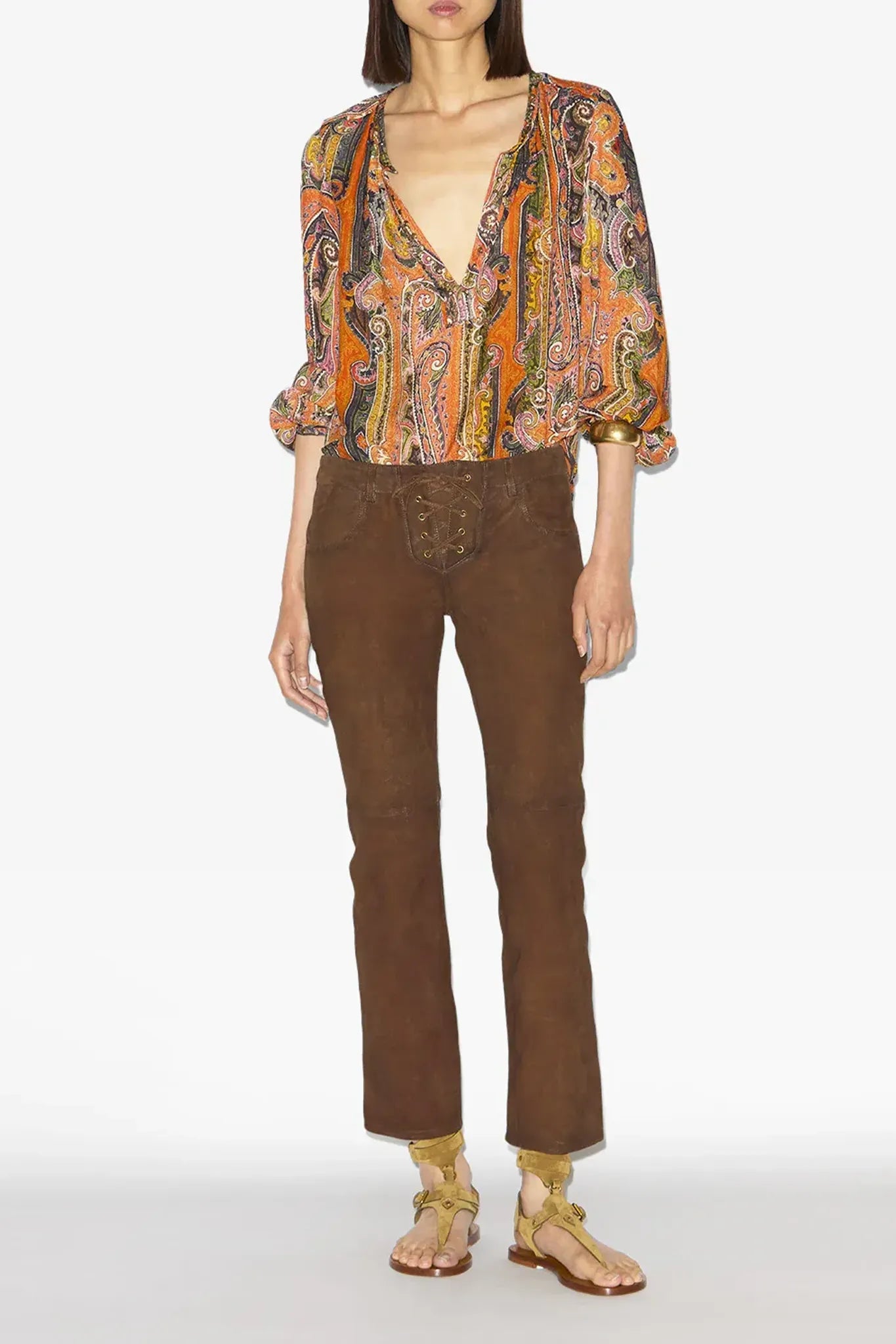 Hose Vanel in Brown