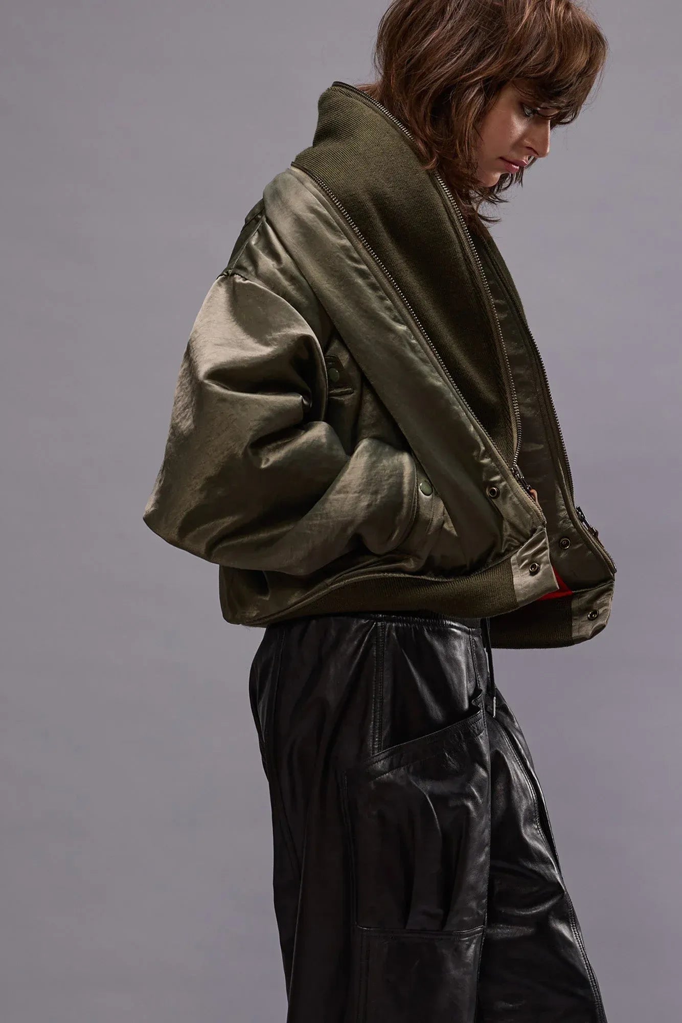 Jacke Grün R13 für Damen