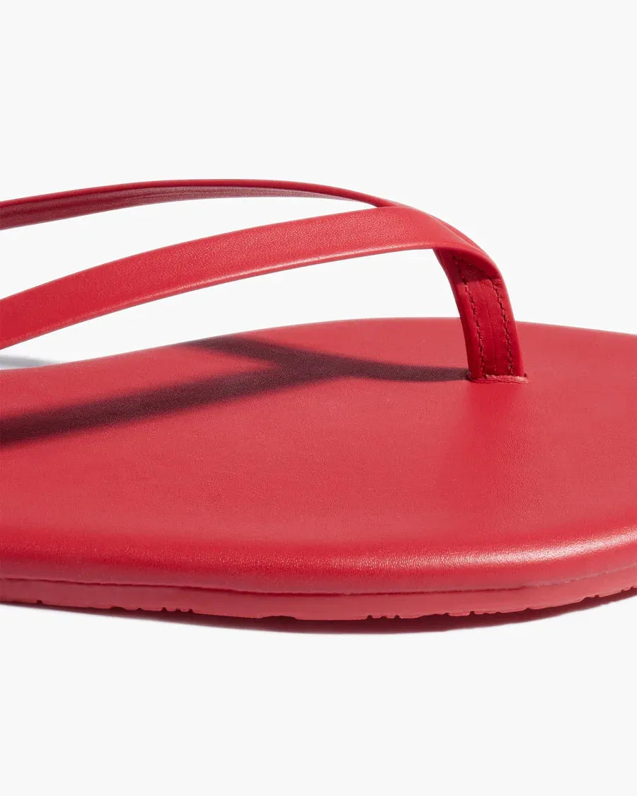 Flip-Flops Lily Solids in Red