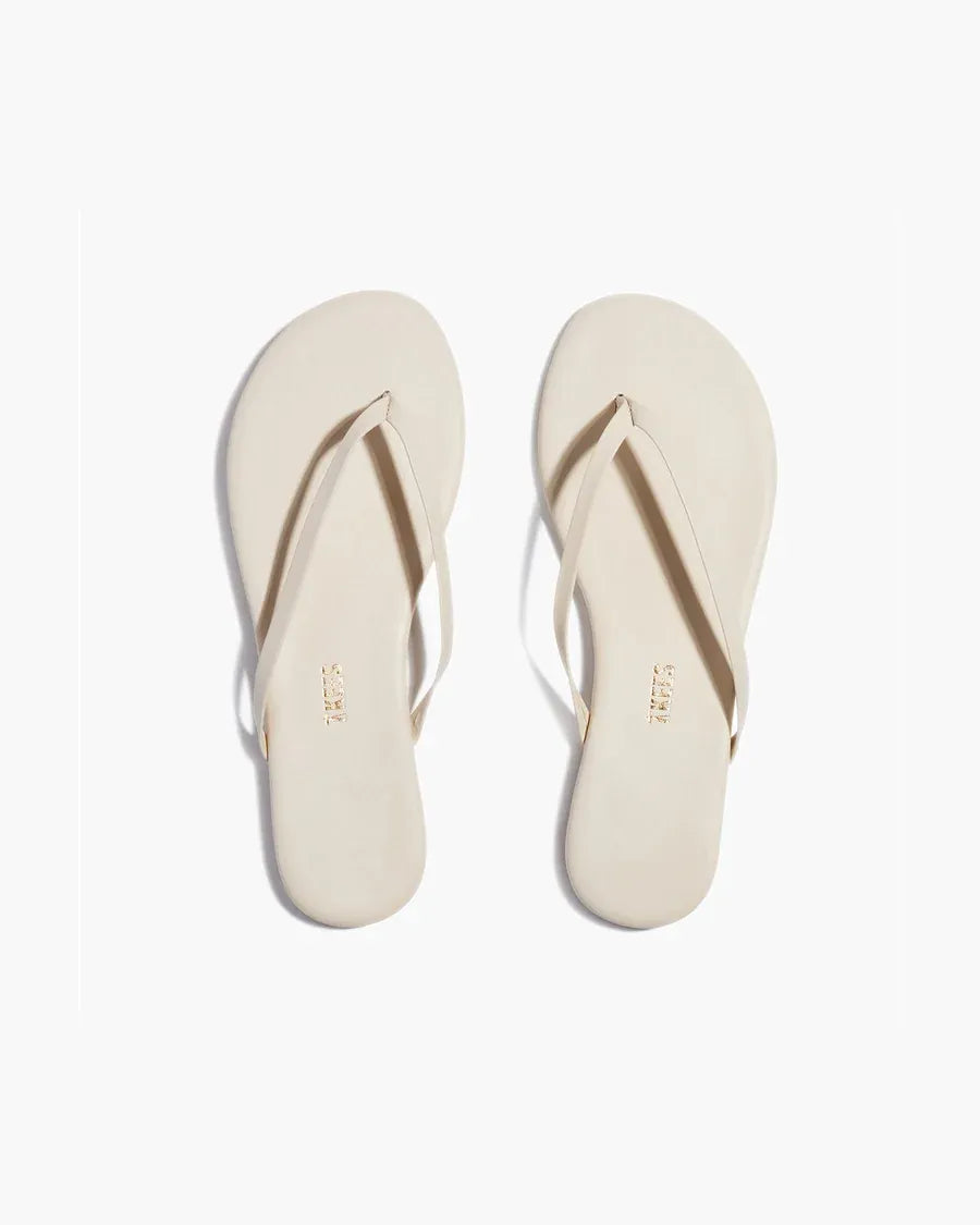Flip-Flops Lily Solids in Cream