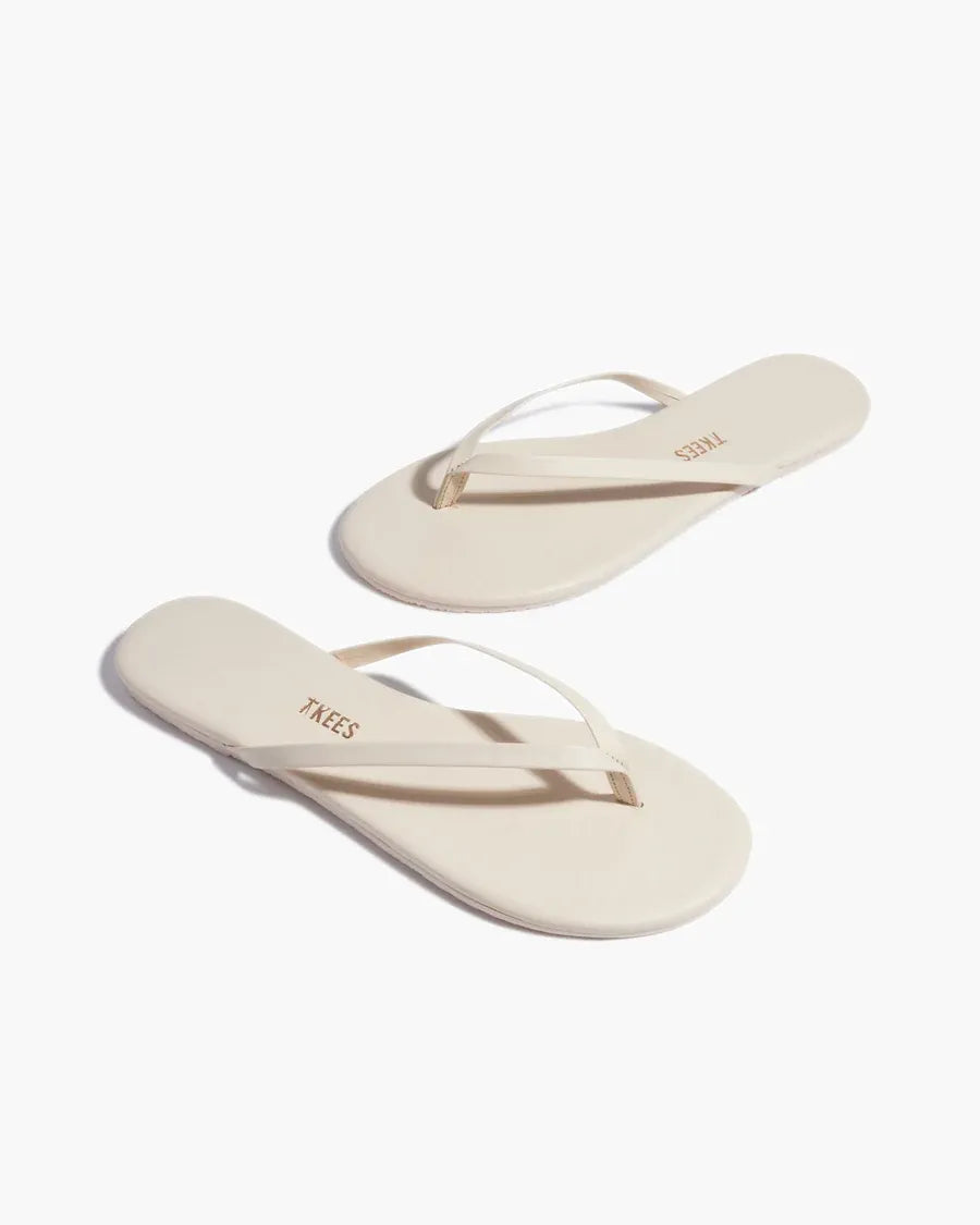 Flip-Flops Lily Solids in Cream