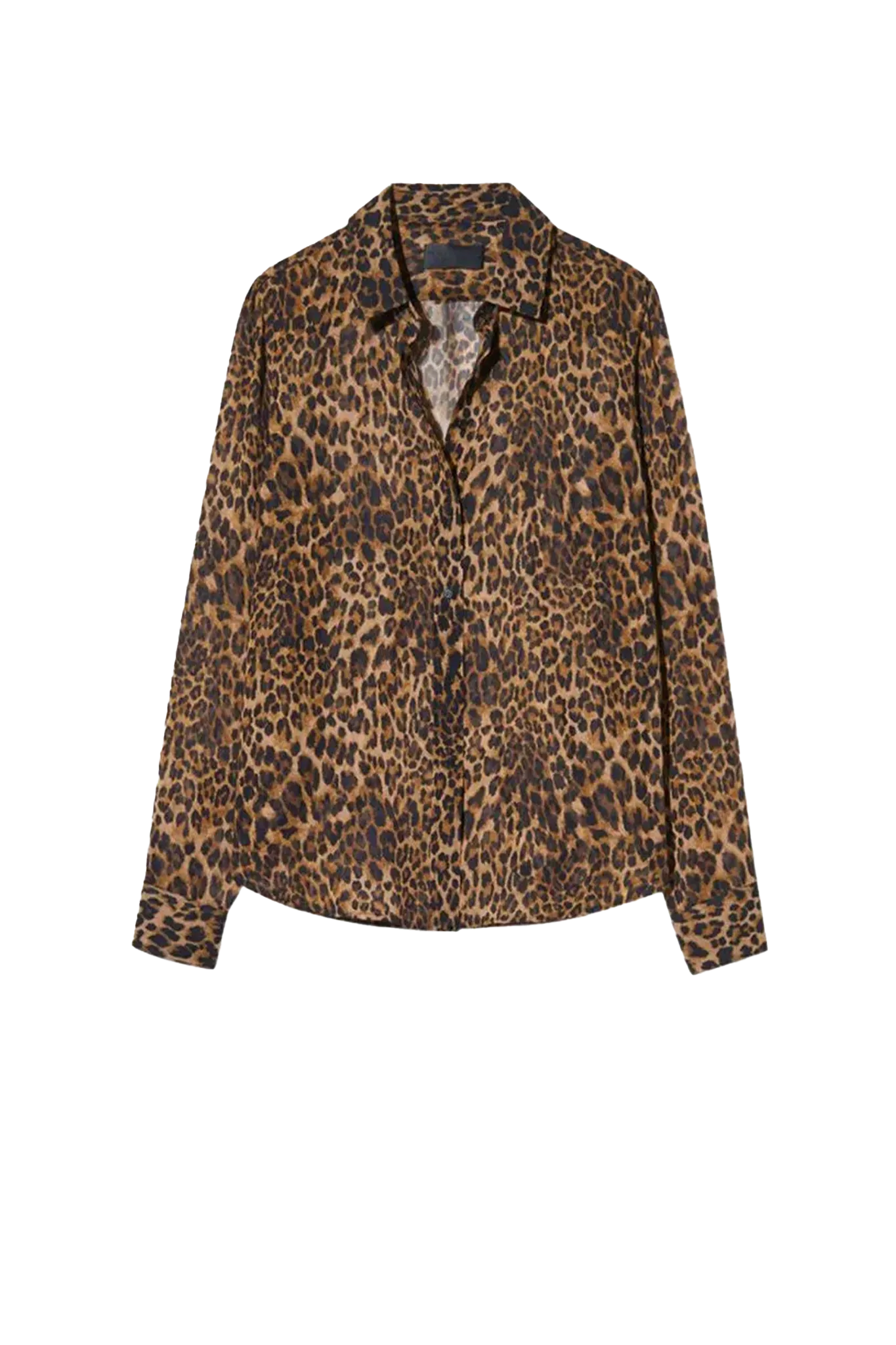 Bluse Gaia Slim in Vintage Leopard Print