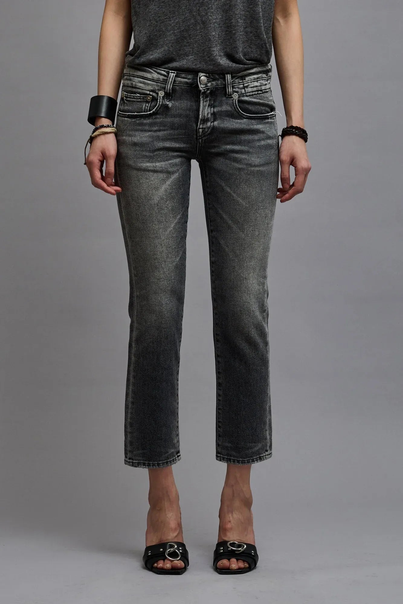 Jeans Boy Straight in Vintage Grey