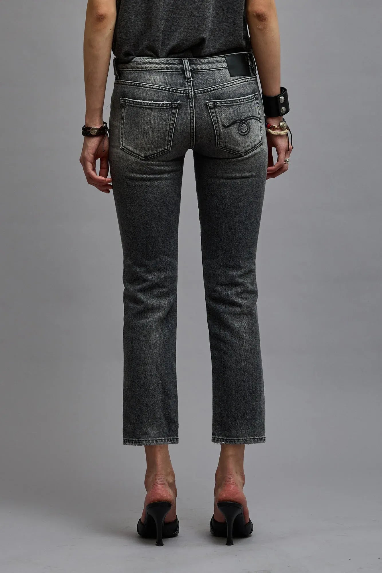 Jeans Boy Straight in Vintage Grey