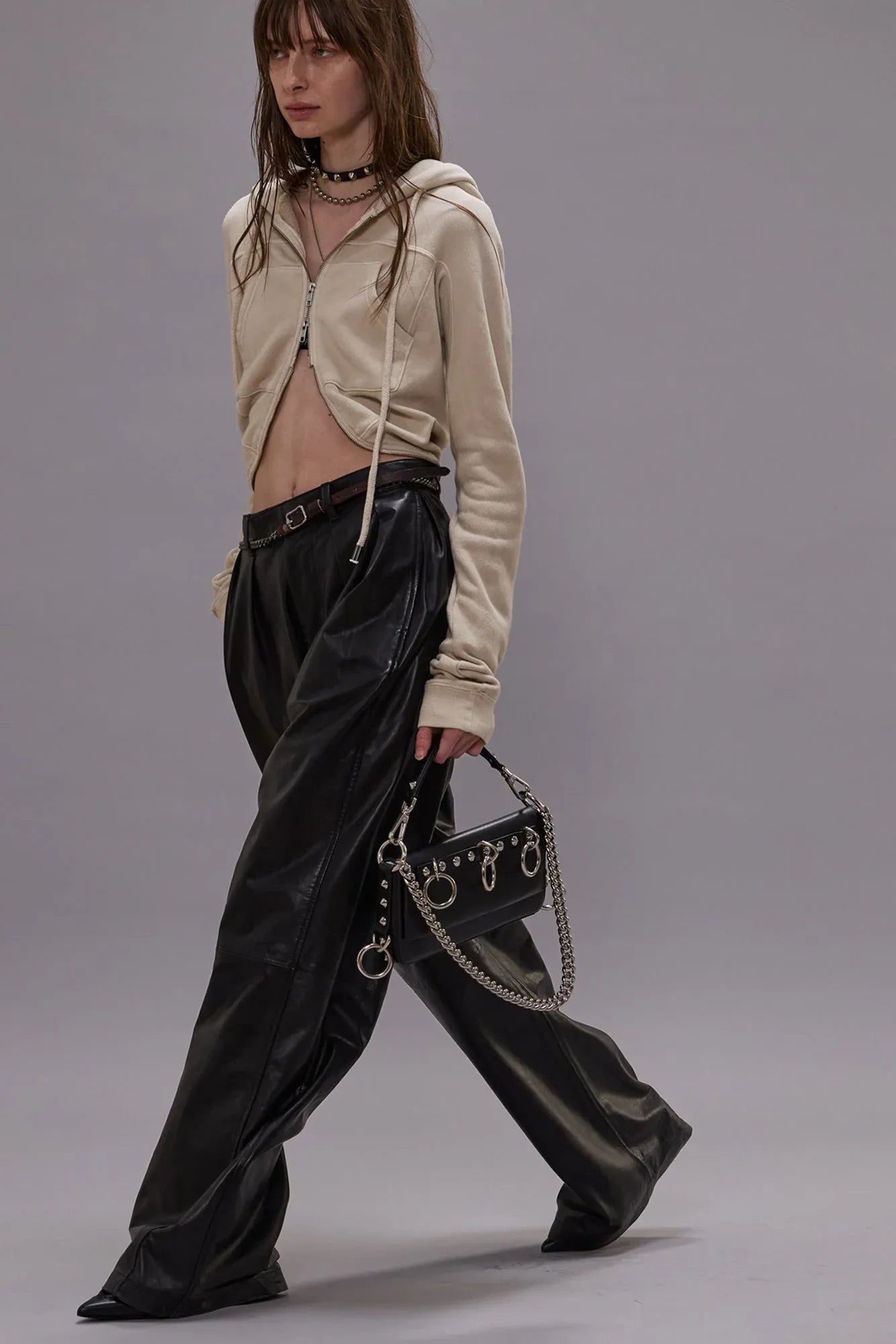 Hoodie Wrap Around in Natural