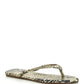 Flip-Flops Lily Studio Exotic in Sandsnake