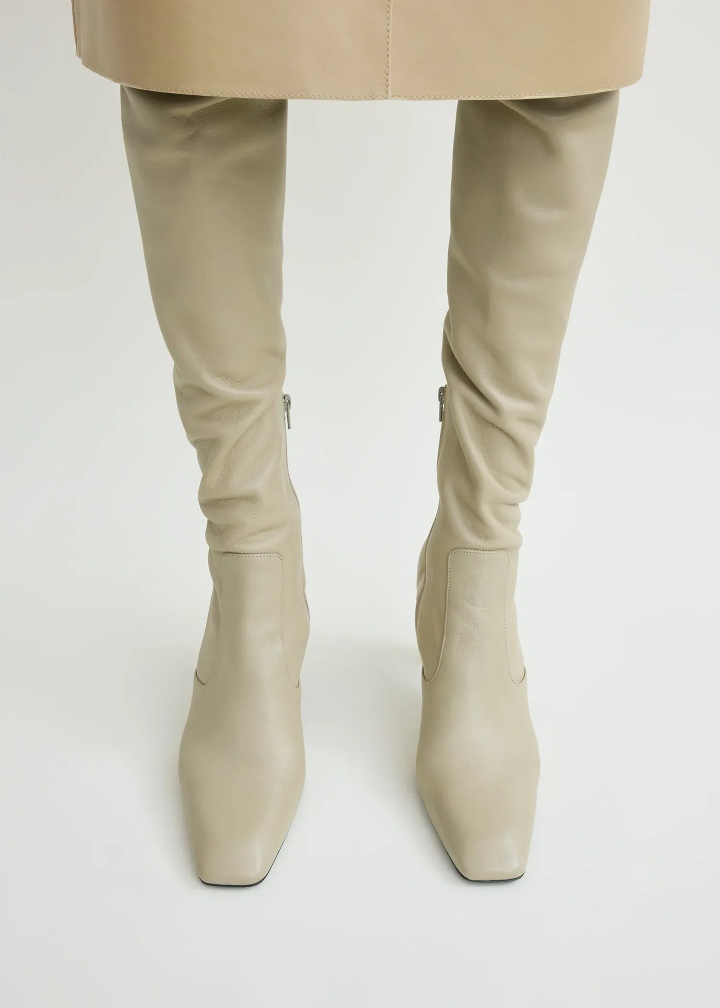 Boots Nappa Over-The-Knee  in Rye
