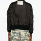 Jacke Bomber in Overdyed Black