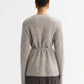 Cardigan Brushed in Greige