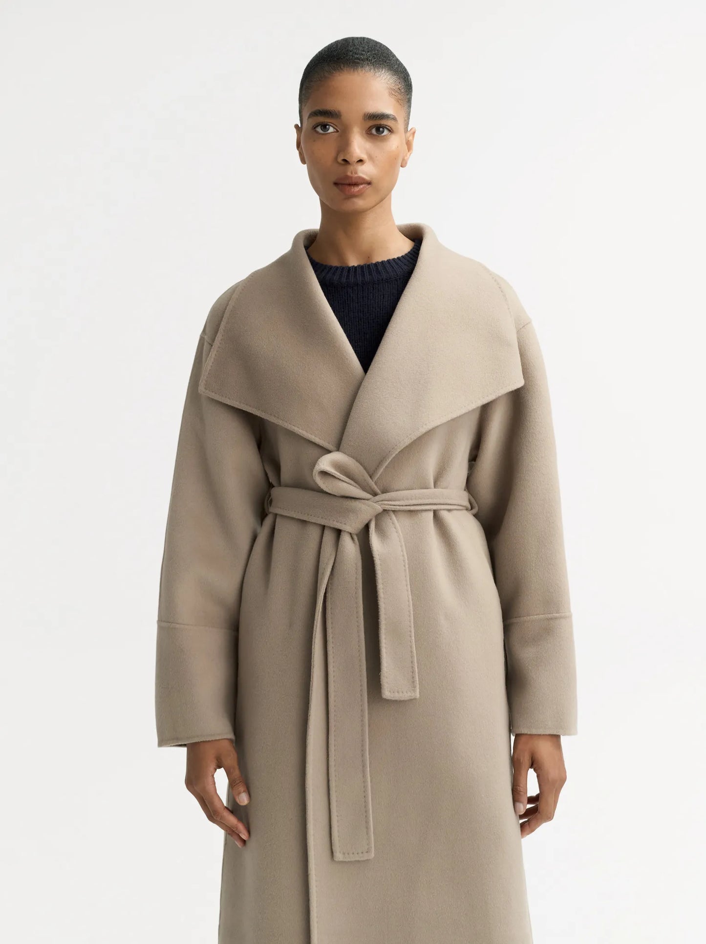 Mantel Long in Dark Sand