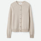 Cardigan in Chalk